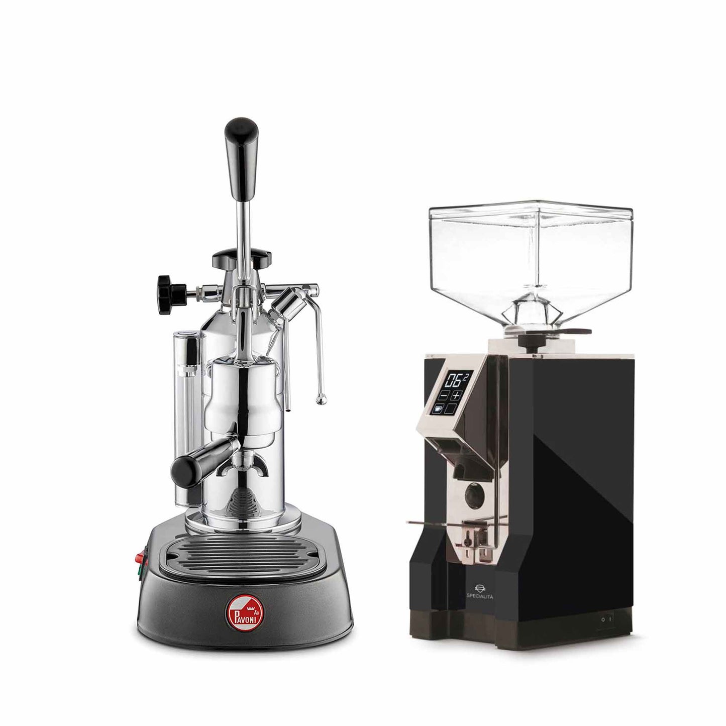 La Pavoni Lever + Eureka Specialita Coffee Machine Package