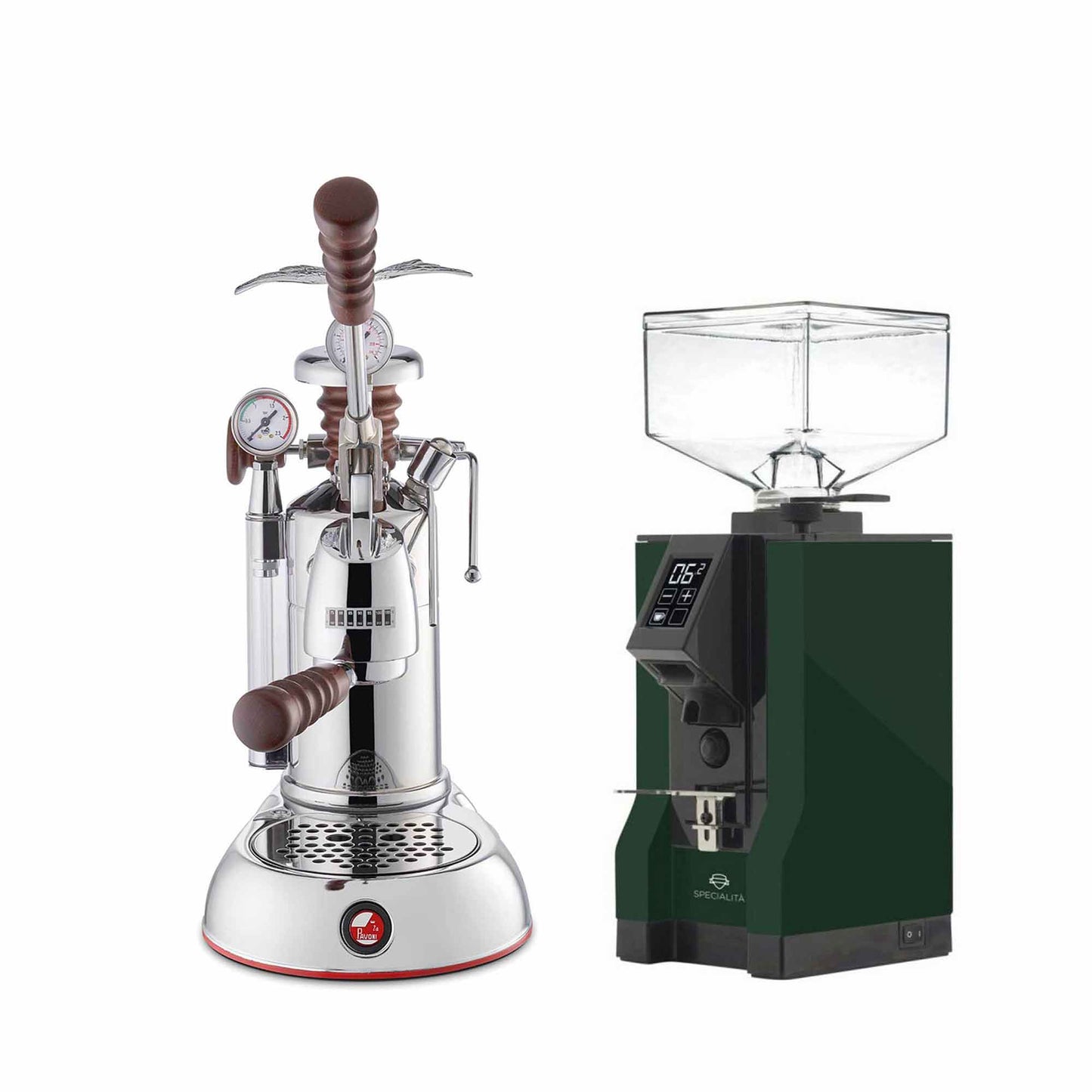 La Pavoni Lever + Eureka Specialita Coffee Machine Package