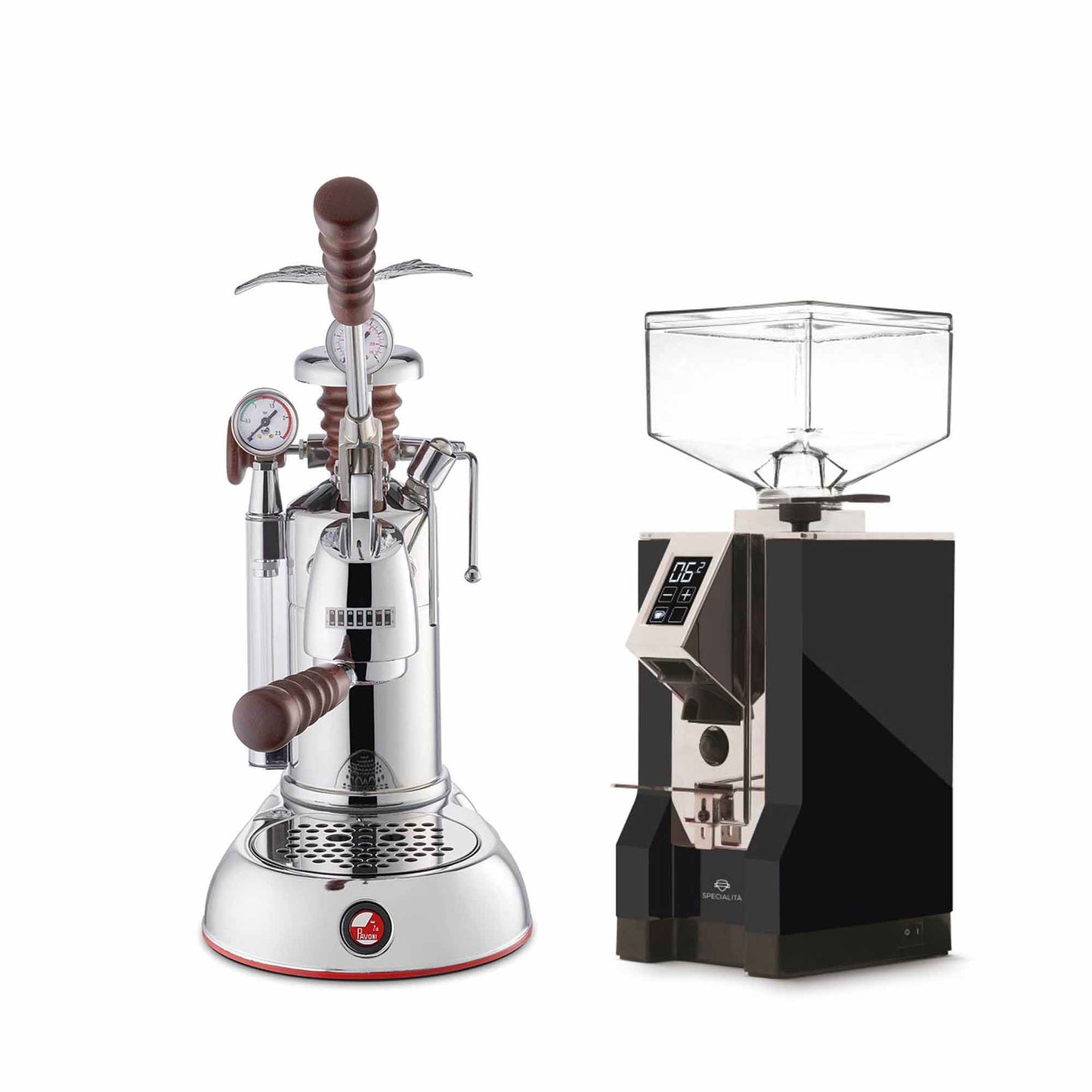 La Pavoni Lever + Eureka Specialita Coffee Machine Package