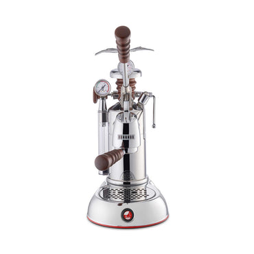 La Pavoni Esperto Abile Lever Coffee Machine - Stainless Steel and Wood