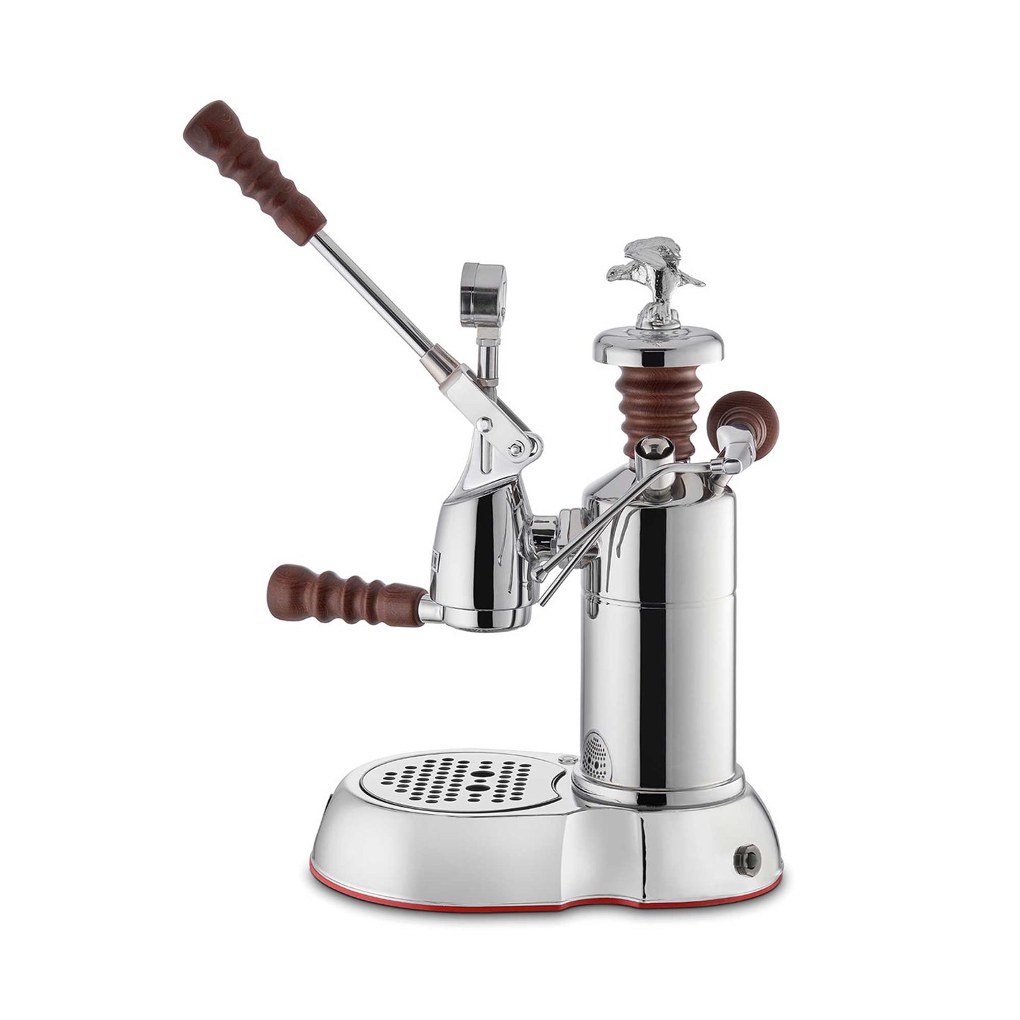 La Pavoni Esperto Abile Lever Coffee Machine - Stainless Steel and Wood