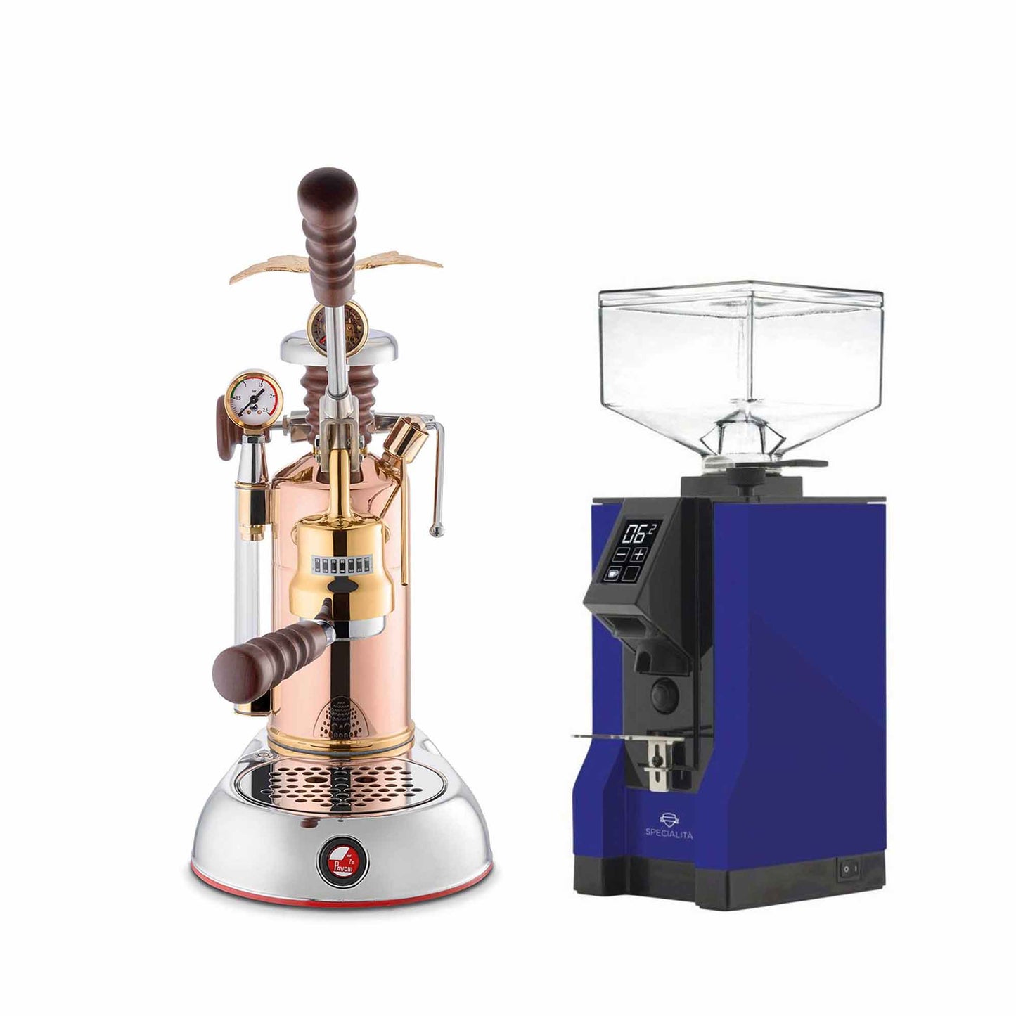 La Pavoni Lever + Eureka Specialita Coffee Machine Package
