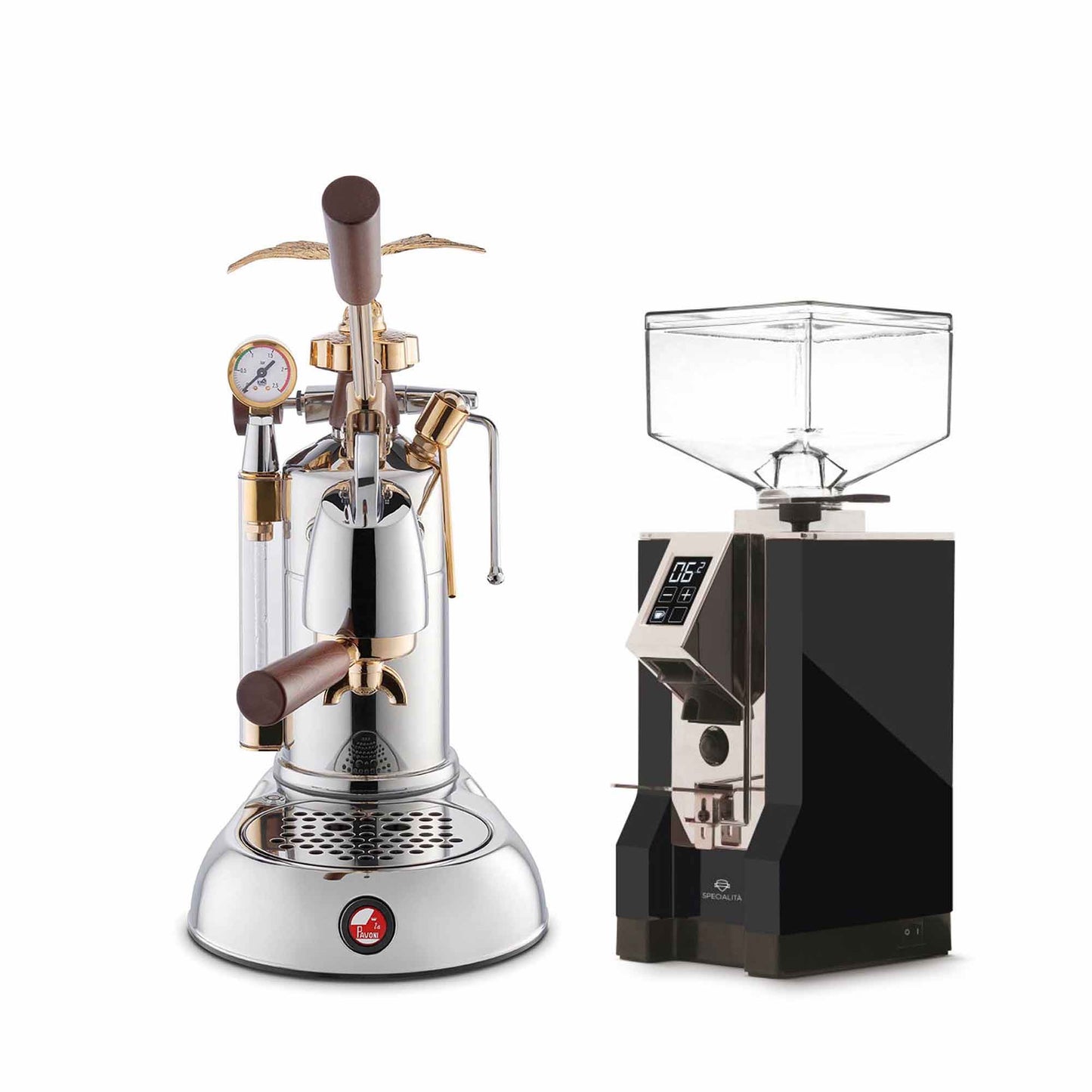 La Pavoni Lever + Eureka Specialita Coffee Machine Package