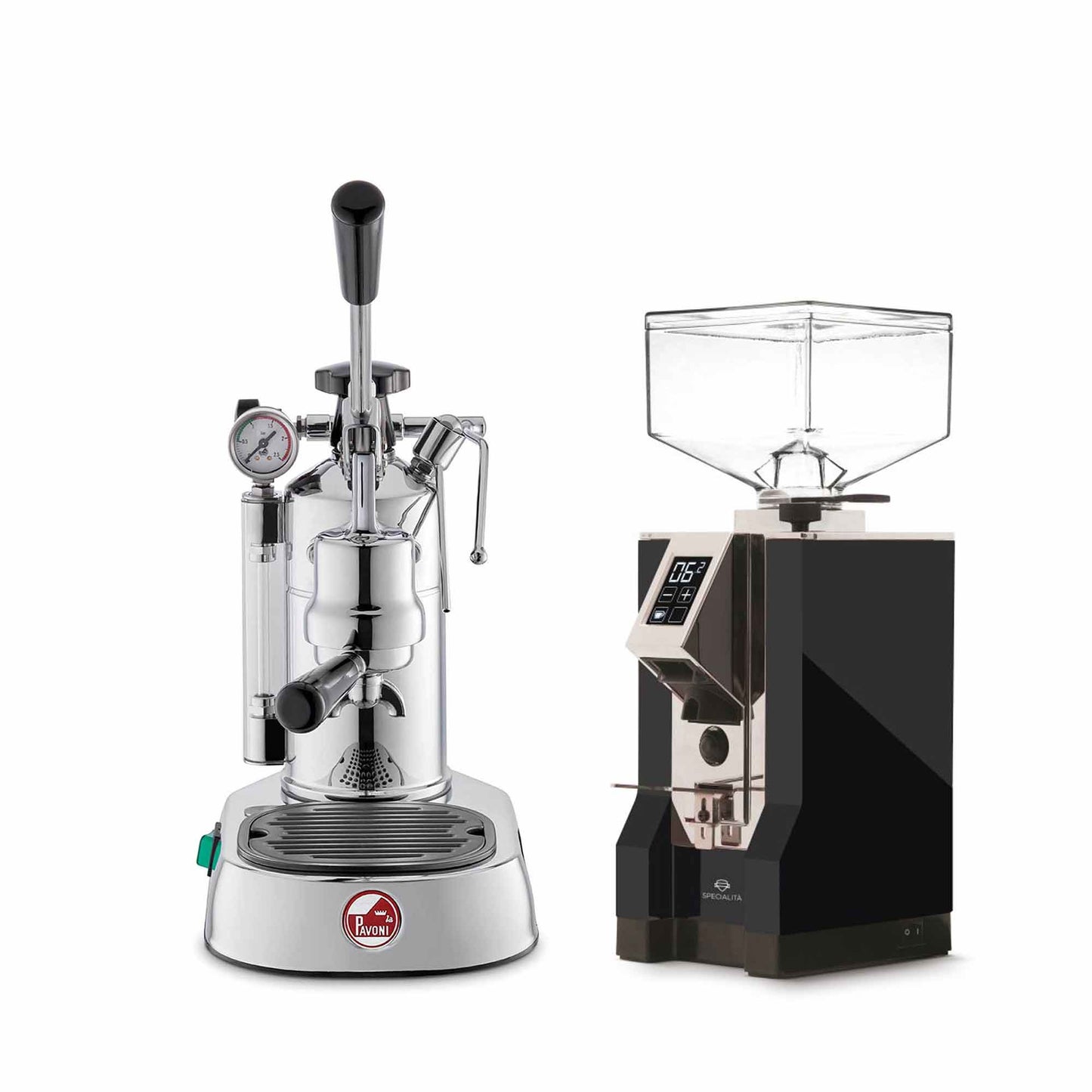 La Pavoni Lever + Eureka Specialita Coffee Machine Package