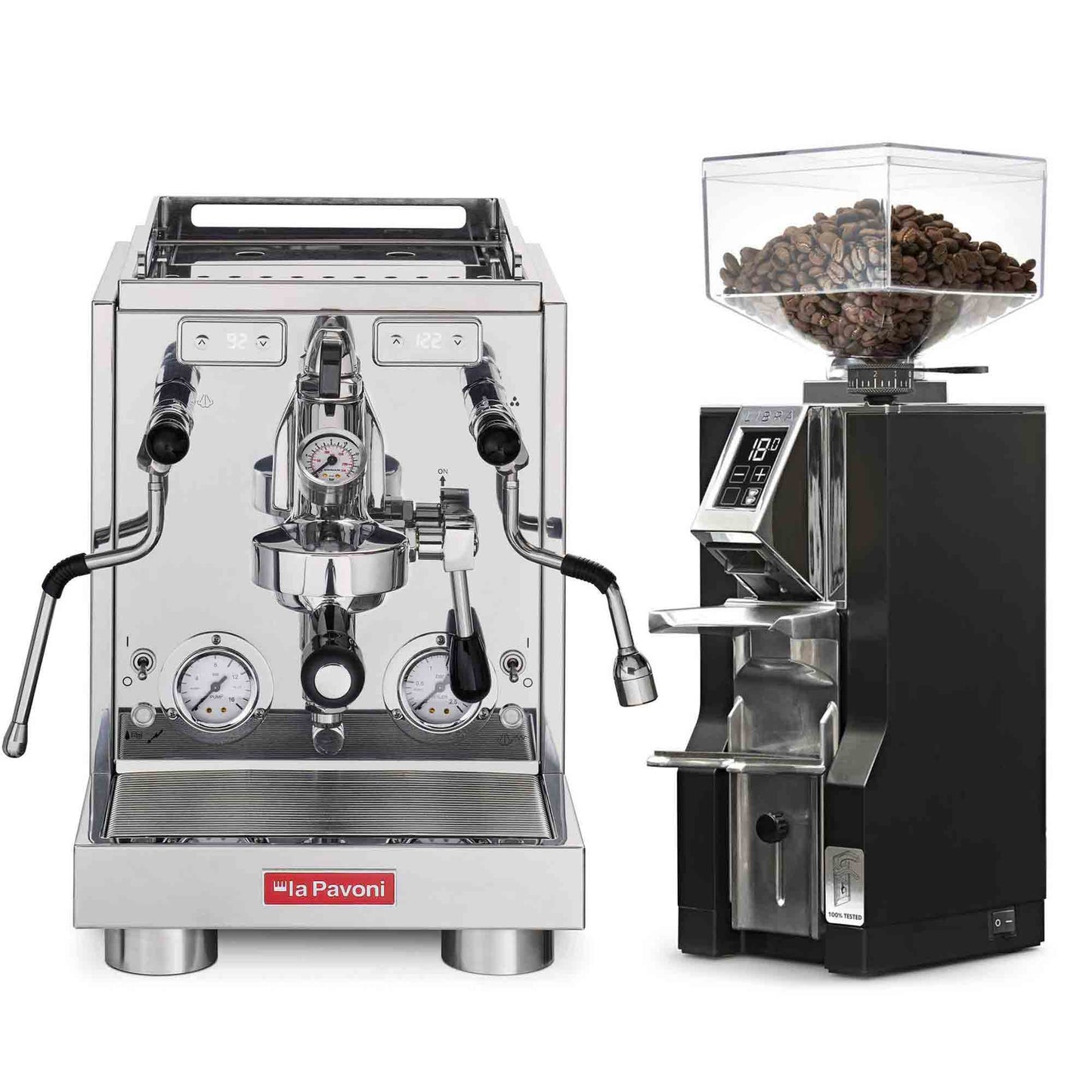 La Pavoni Traditional Machines + Eureka Mignon Libra Package