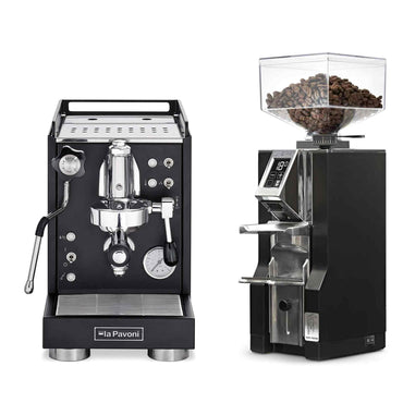 La Pavoni Traditional Machines + Eureka Mignon Libra Package