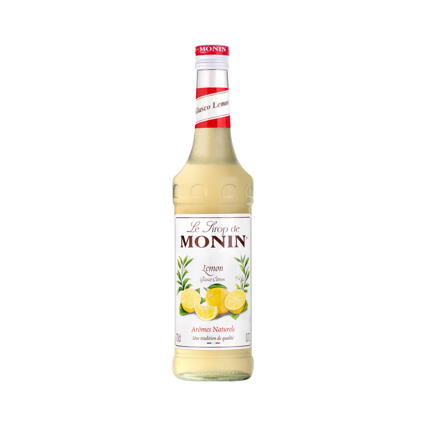 Monin Premium Glasco Lemon Syrup 700ml Glass Bottle