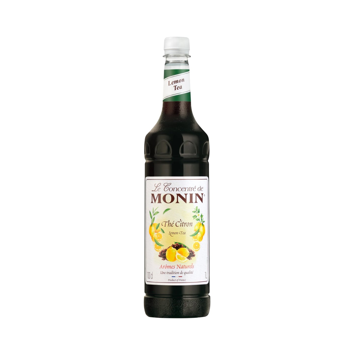 Monin Premium Lemon Tea Syrup 1 Litre Bottle