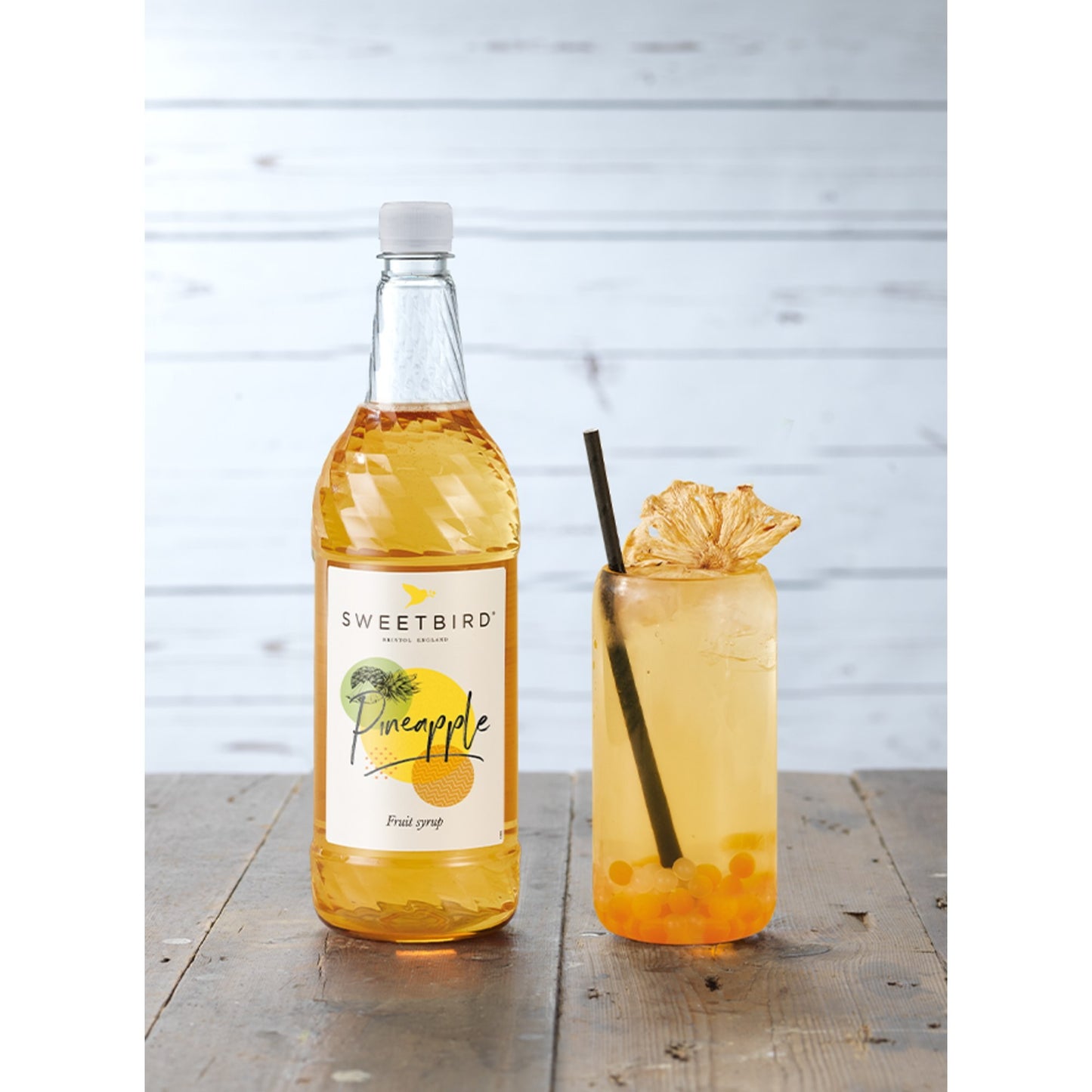 Sweetbird Pineapple Coffee Syrup - 1 Litre Bottle