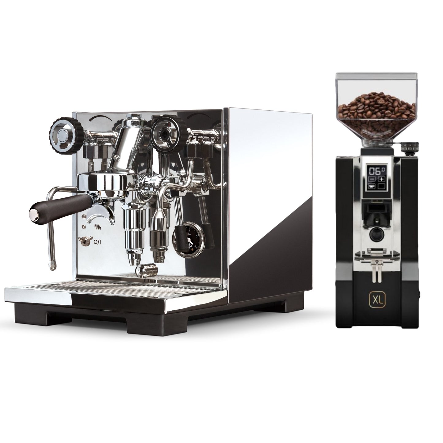 Eureka Espresso Machine & Mignon XL Grinder Package