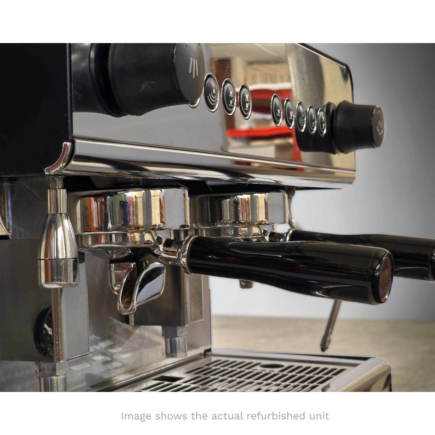 Iberital IB7 Compact Commercial Espresso Machine - 2 Group (Refurbished)