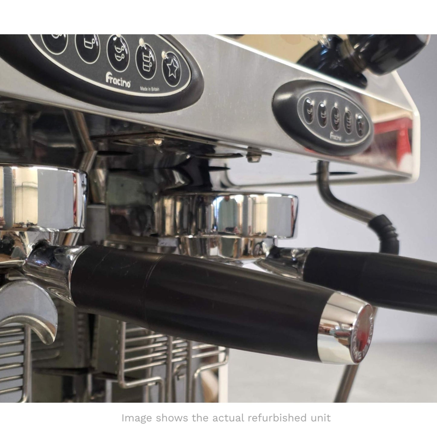 Fracino Bambino Luxury Commercial 2 Group Espresso Machine - White (Refurbished)