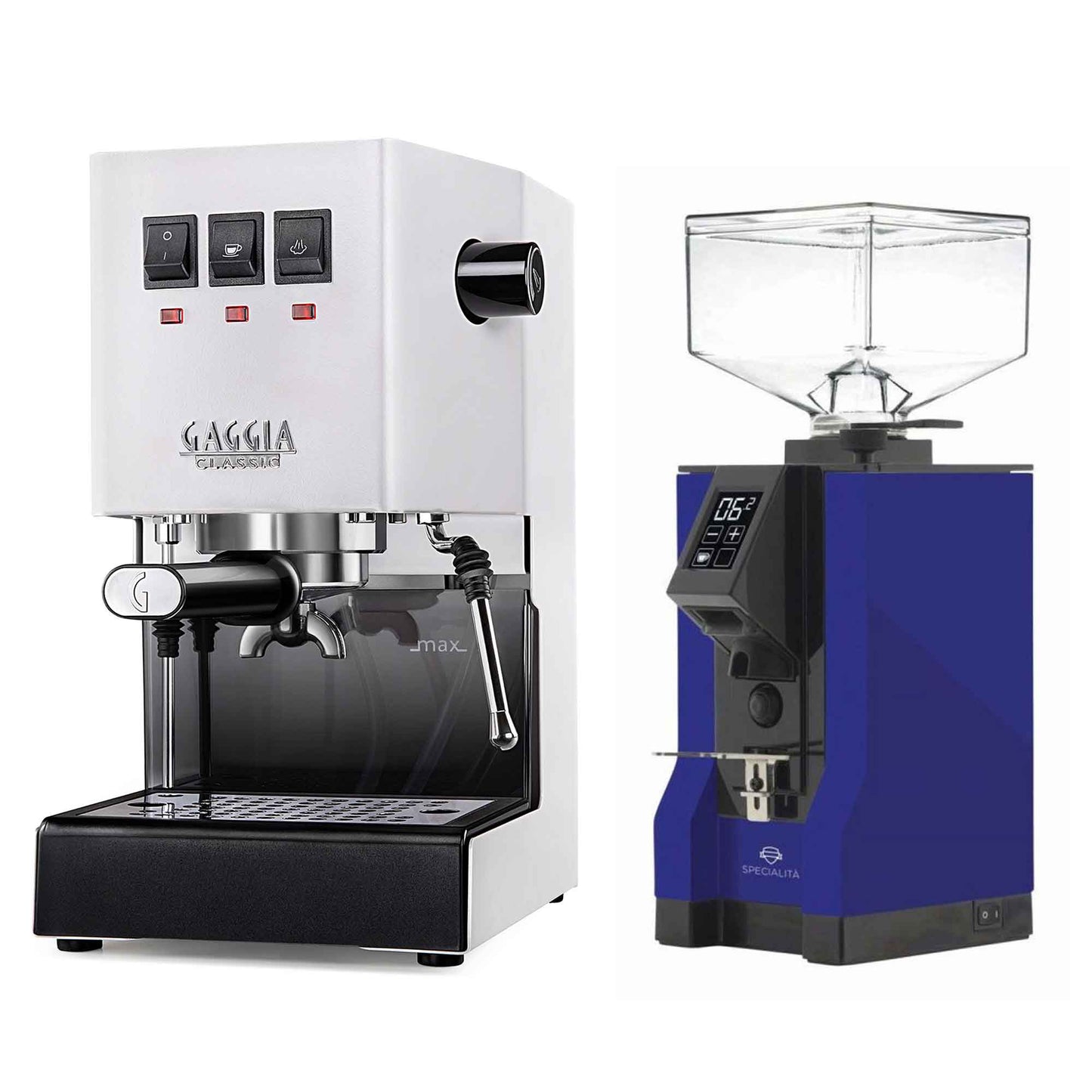 New - Gaggia Classic Evo Pro & Eureka Mignon Specialita Espresso Machine Package