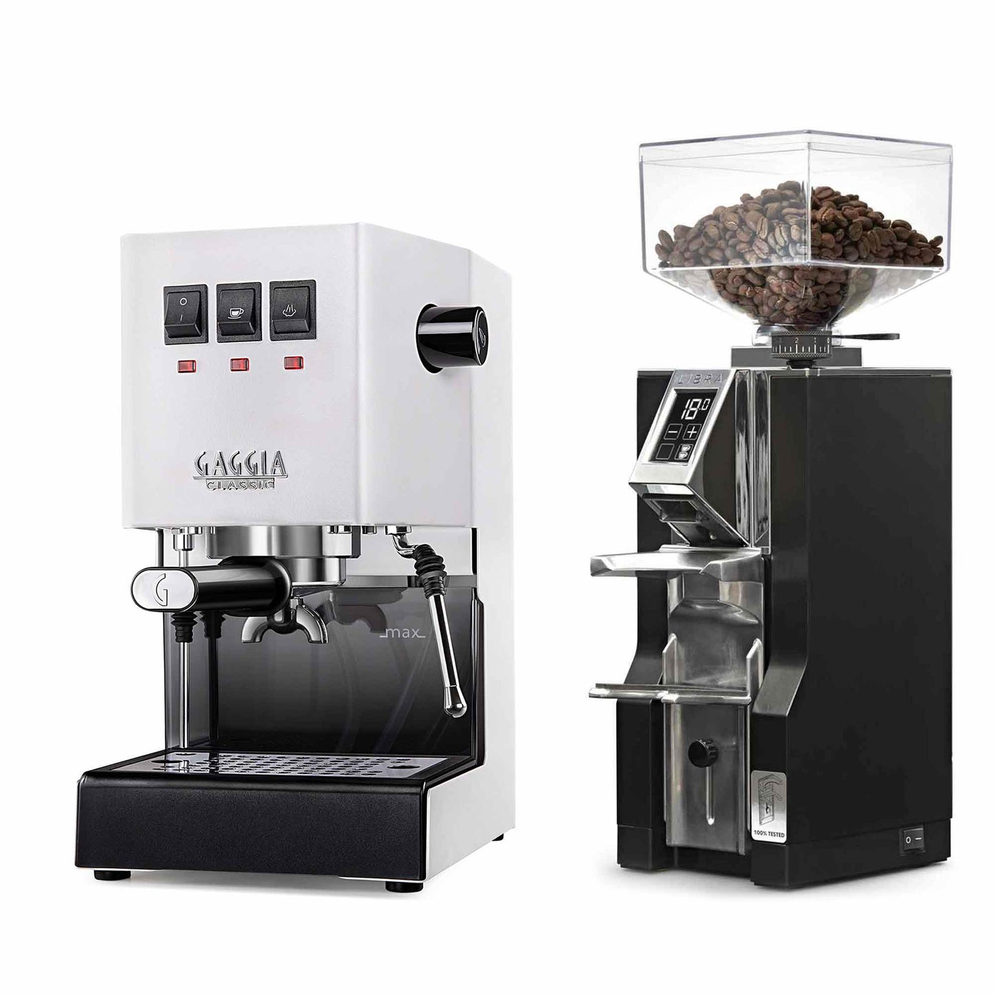 New - Gaggia Classic Evo Pro & Eureka Libra Espresso Machine Package