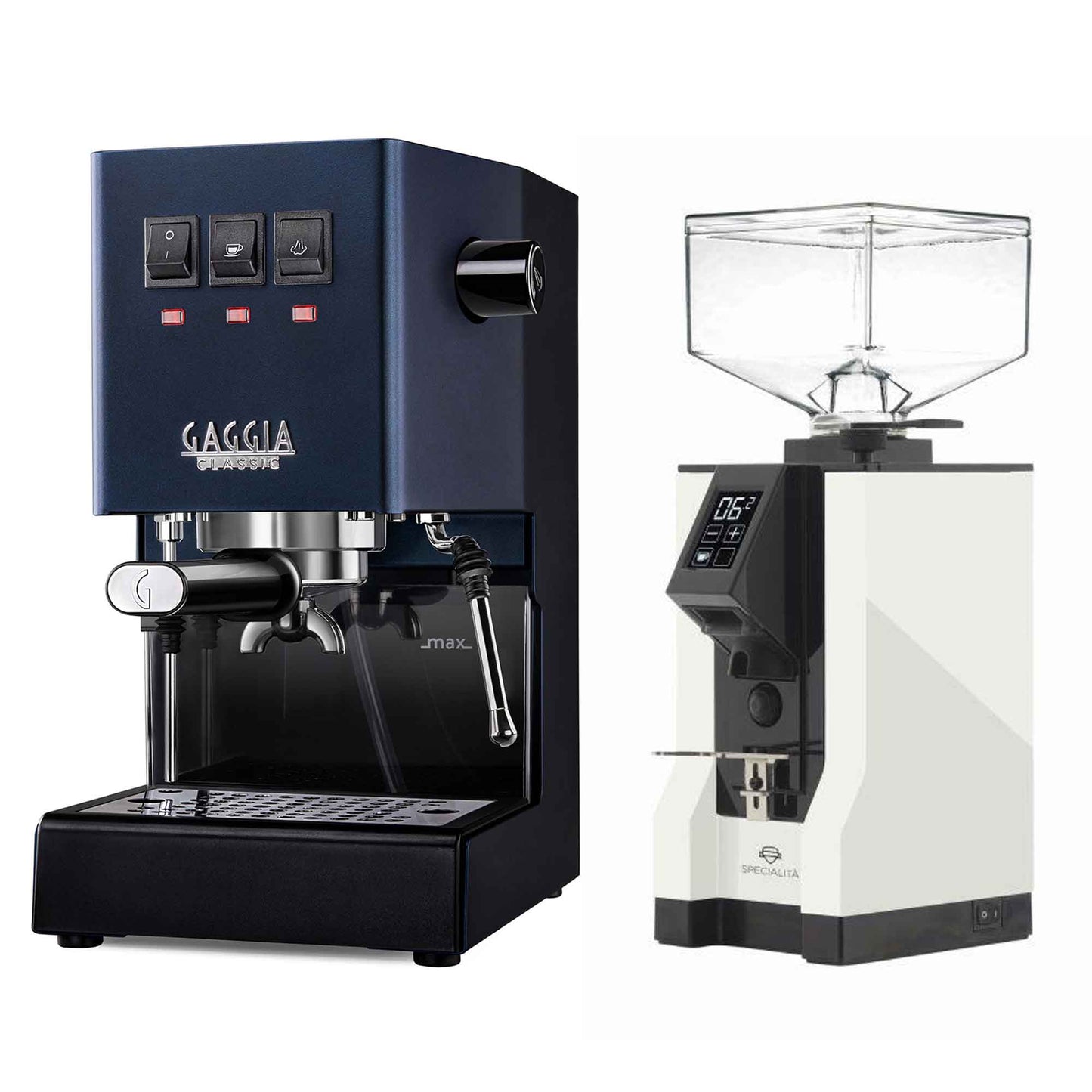 New - Gaggia Classic Evo Pro & Eureka Mignon Specialita Espresso Machine Package