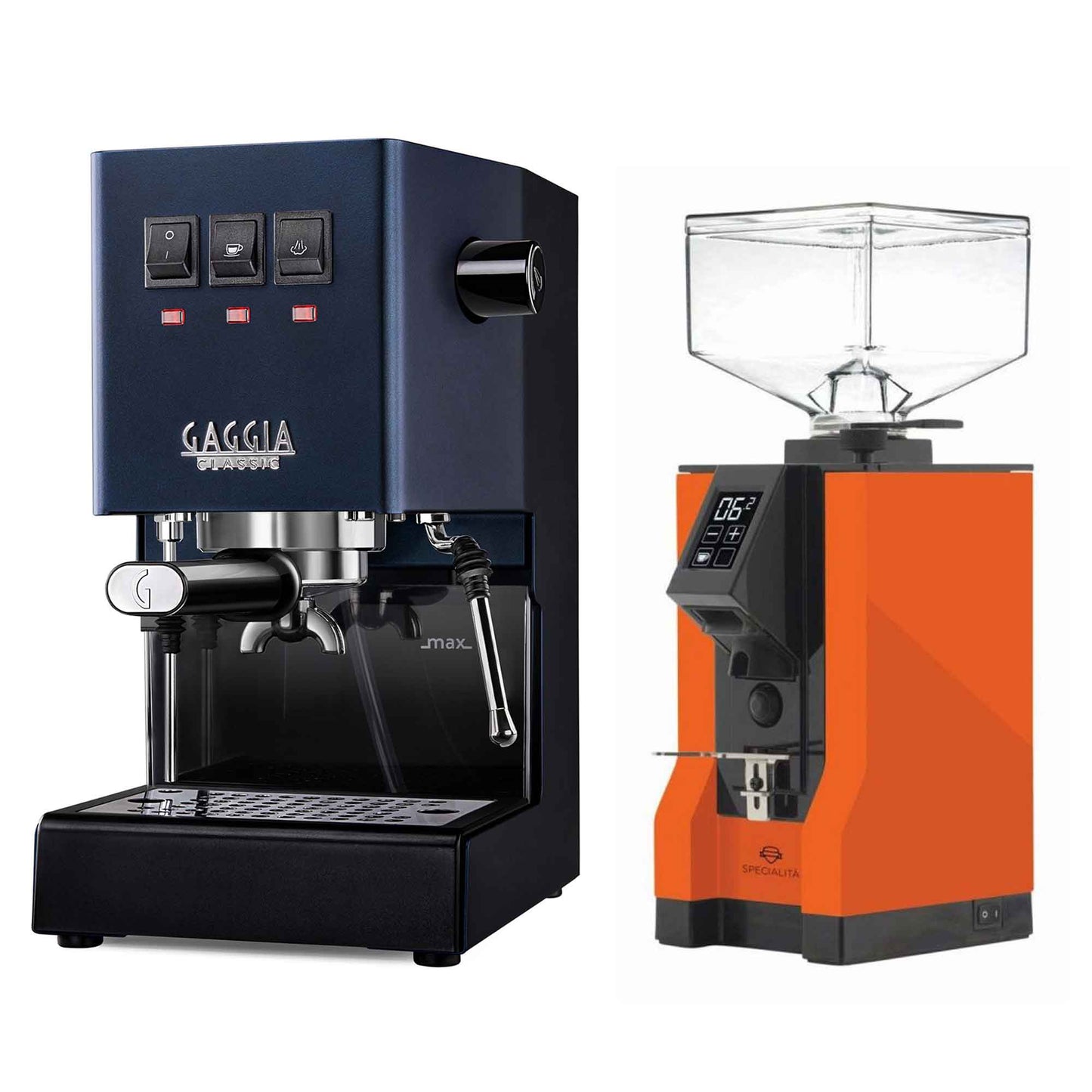 New - Gaggia Classic Evo Pro & Eureka Mignon Specialita Espresso Machine Package