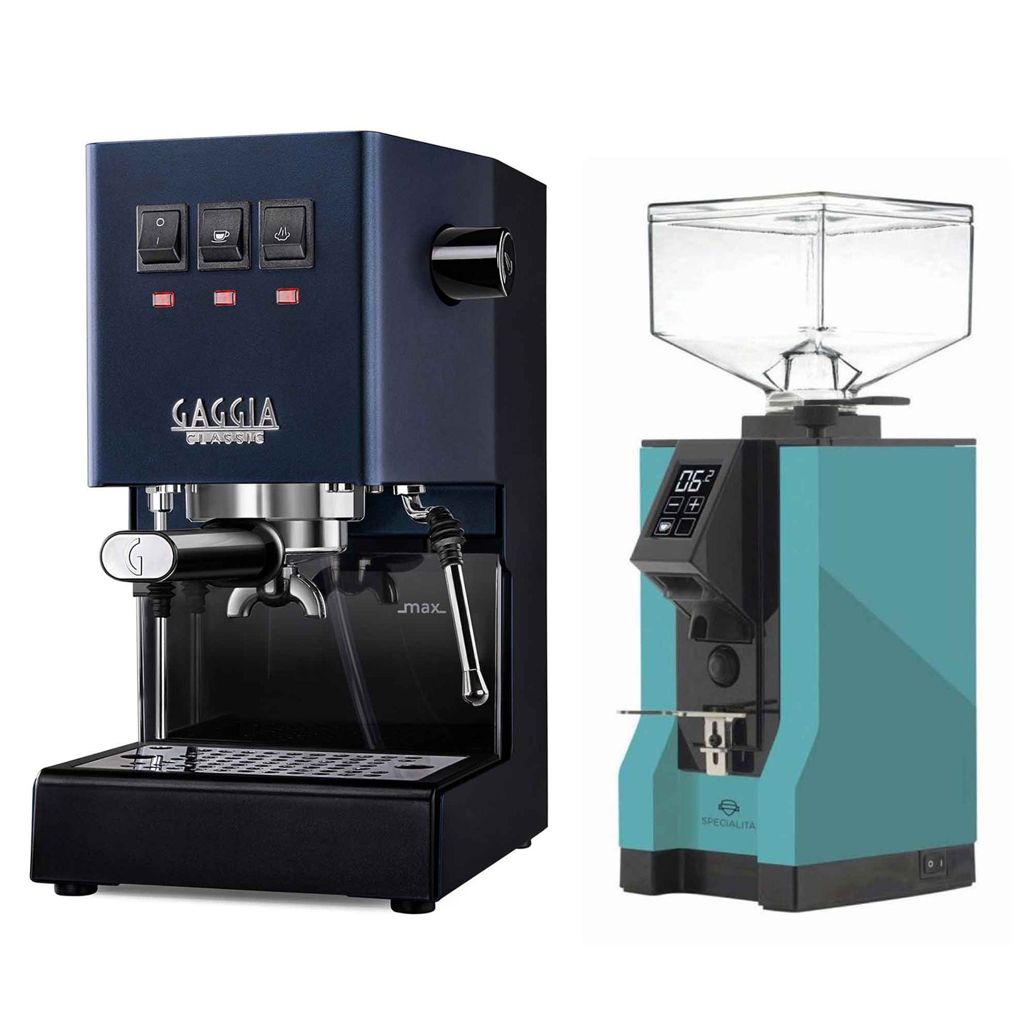 New - Gaggia Classic Evo Pro & Eureka Mignon Specialita Espresso Machine Package