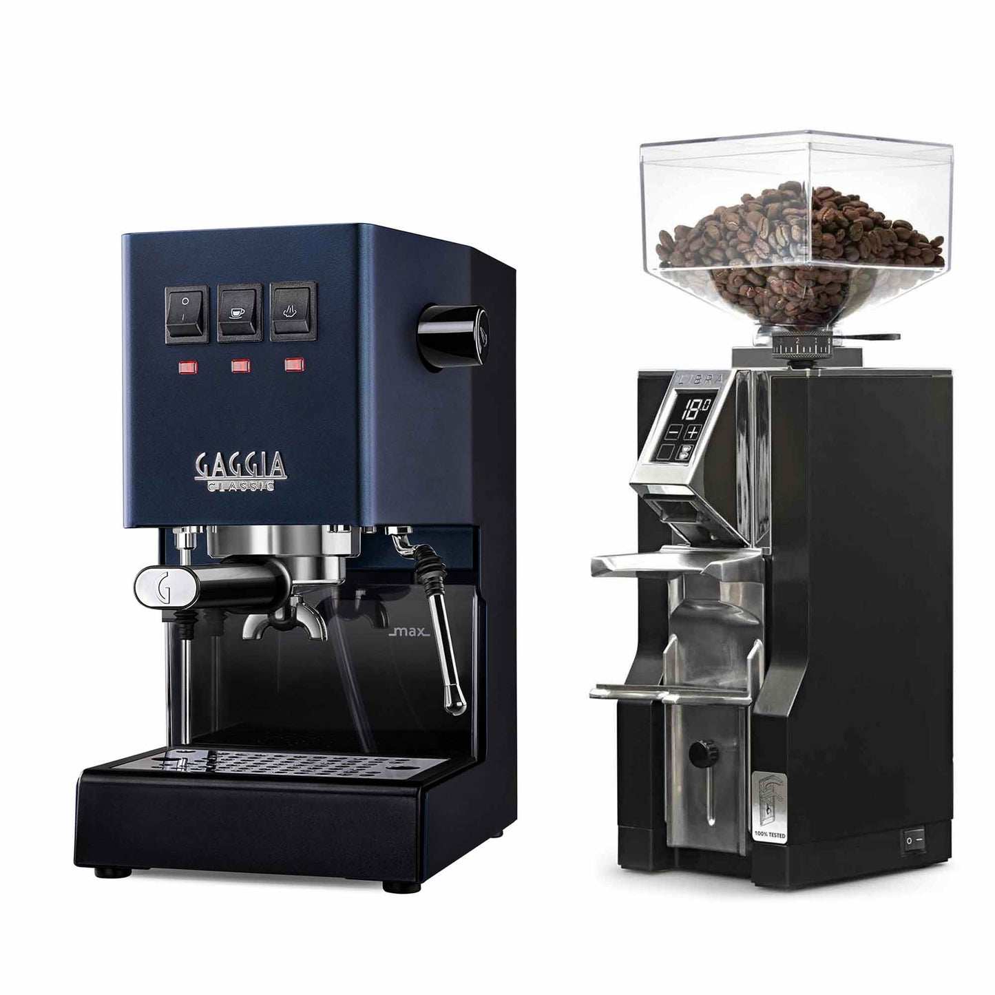 New - Gaggia Classic Evo Pro & Eureka Libra Espresso Machine Package