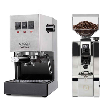 New - Gaggia Classic Evo Pro & Eureka Mignon XL Espresso Machine Package