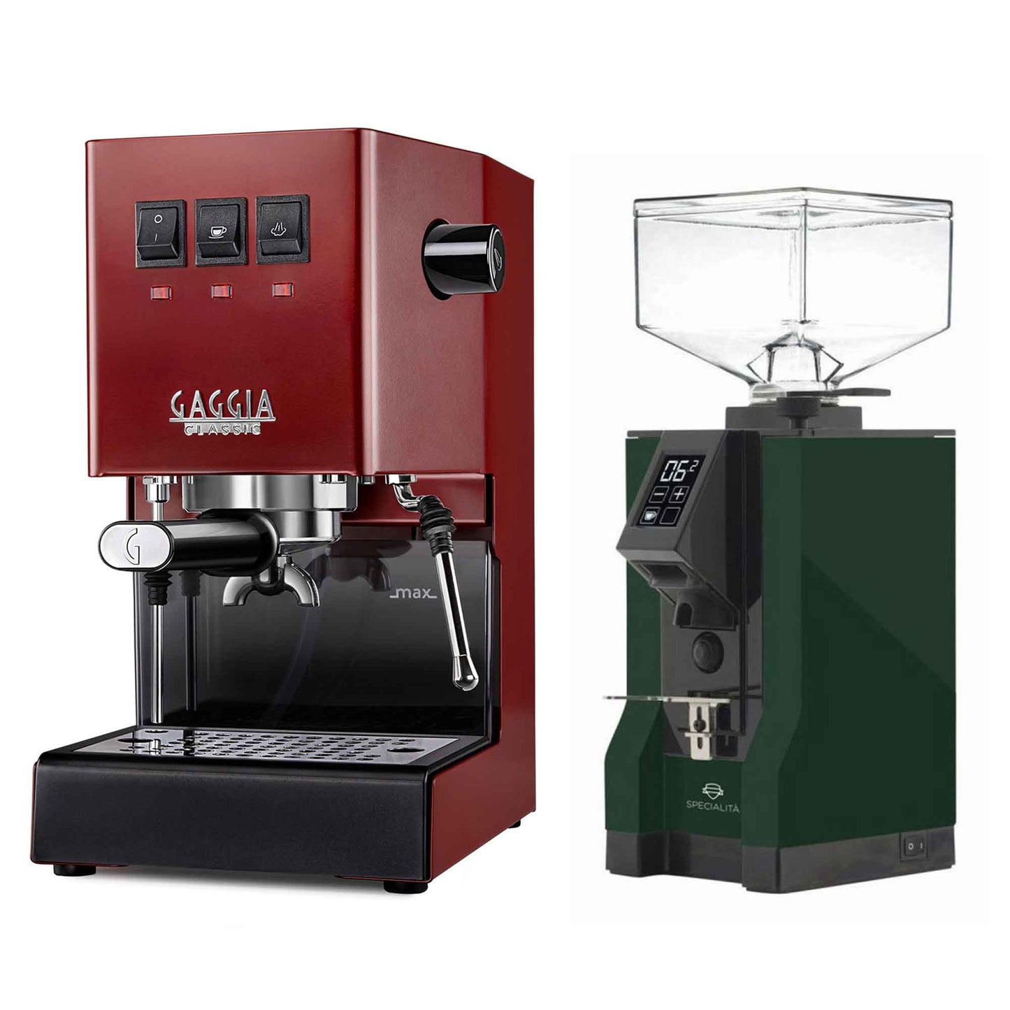 New - Gaggia Classic Evo Pro & Eureka Mignon Specialita Espresso Machine Package