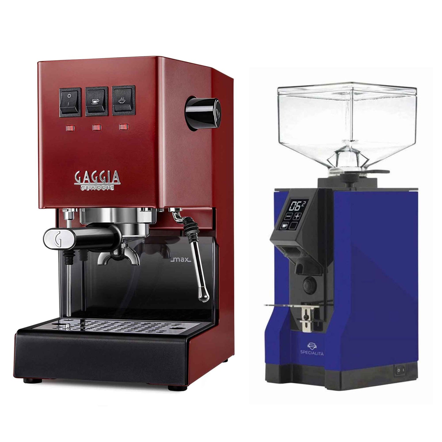New - Gaggia Classic Evo Pro & Eureka Mignon Specialita Espresso Machine Package