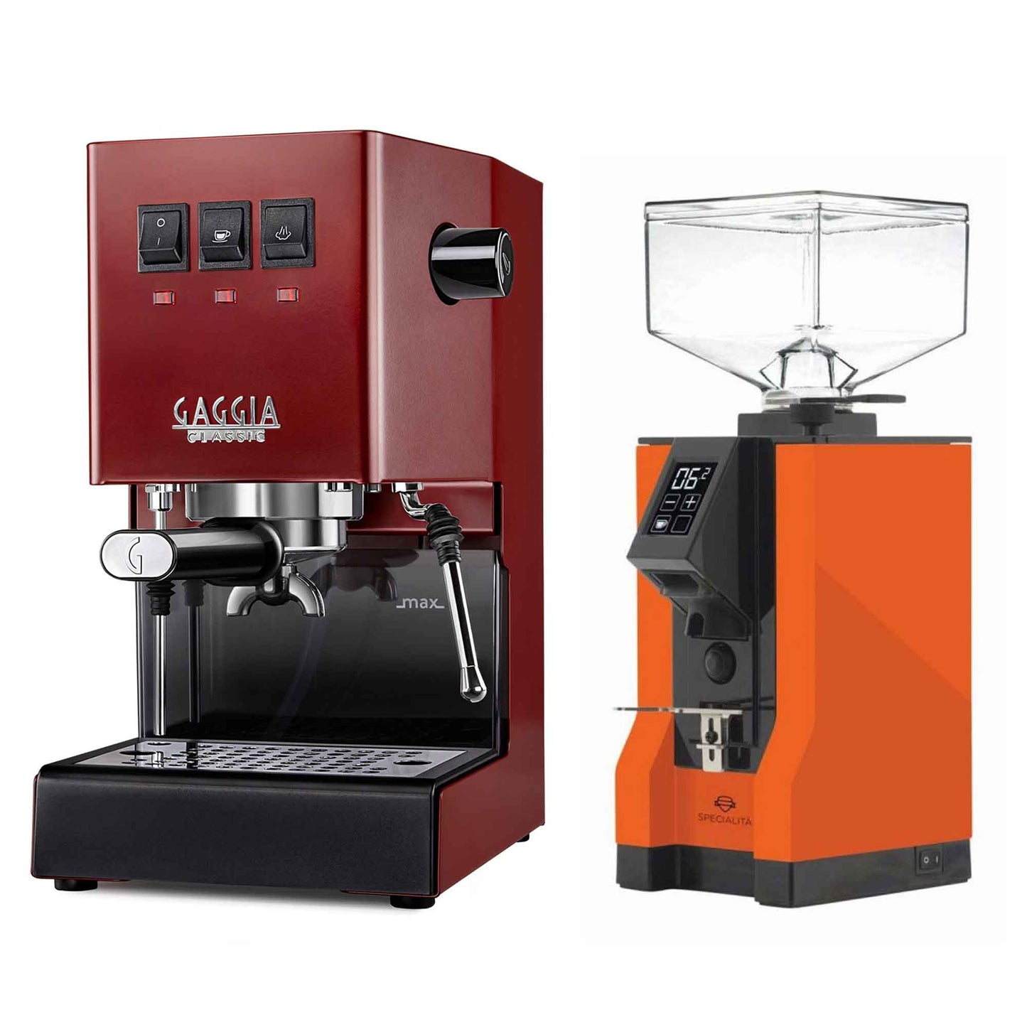 New - Gaggia Classic Evo Pro & Eureka Mignon Specialita Espresso Machine Package