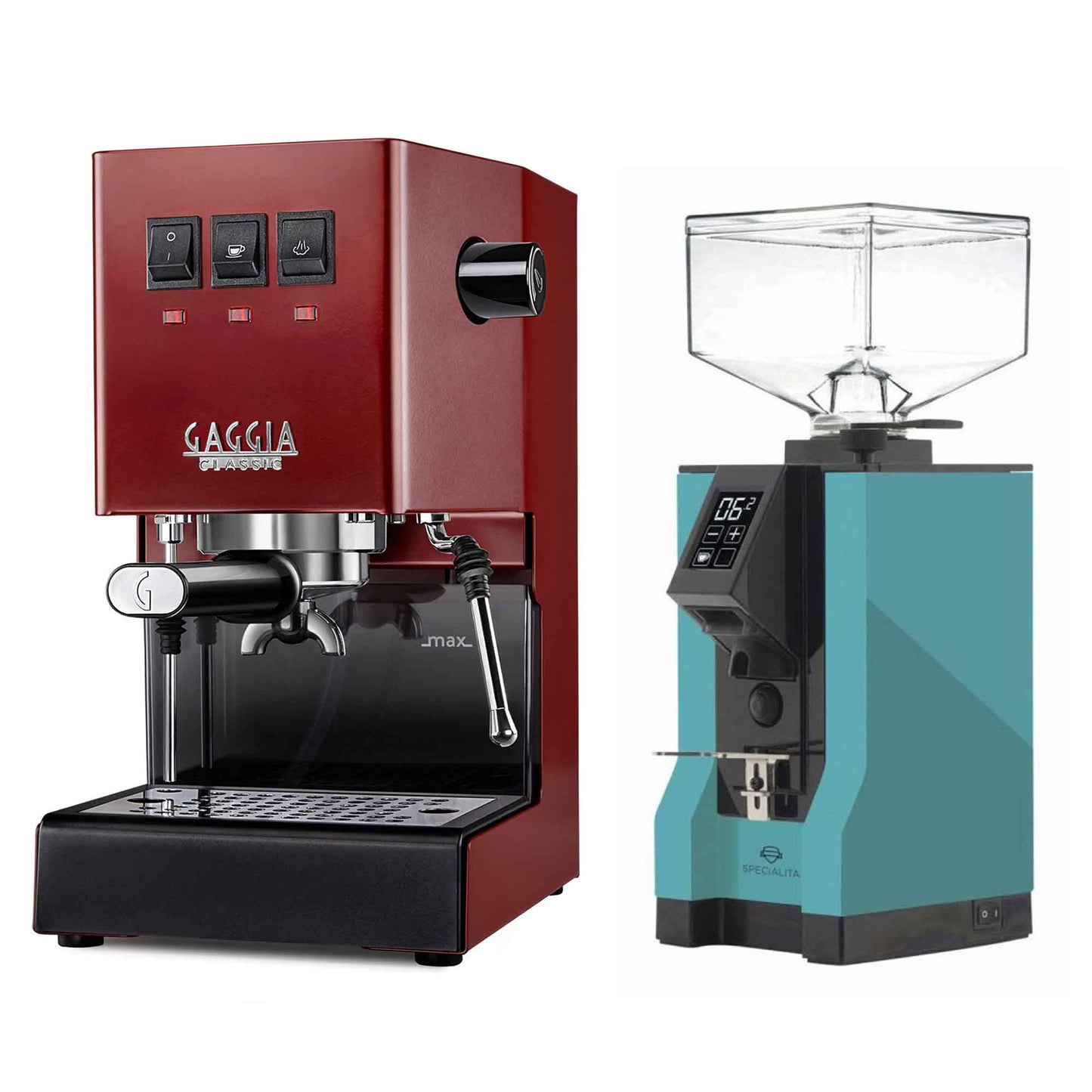 New - Gaggia Classic Evo Pro & Eureka Mignon Specialita Espresso Machine Package