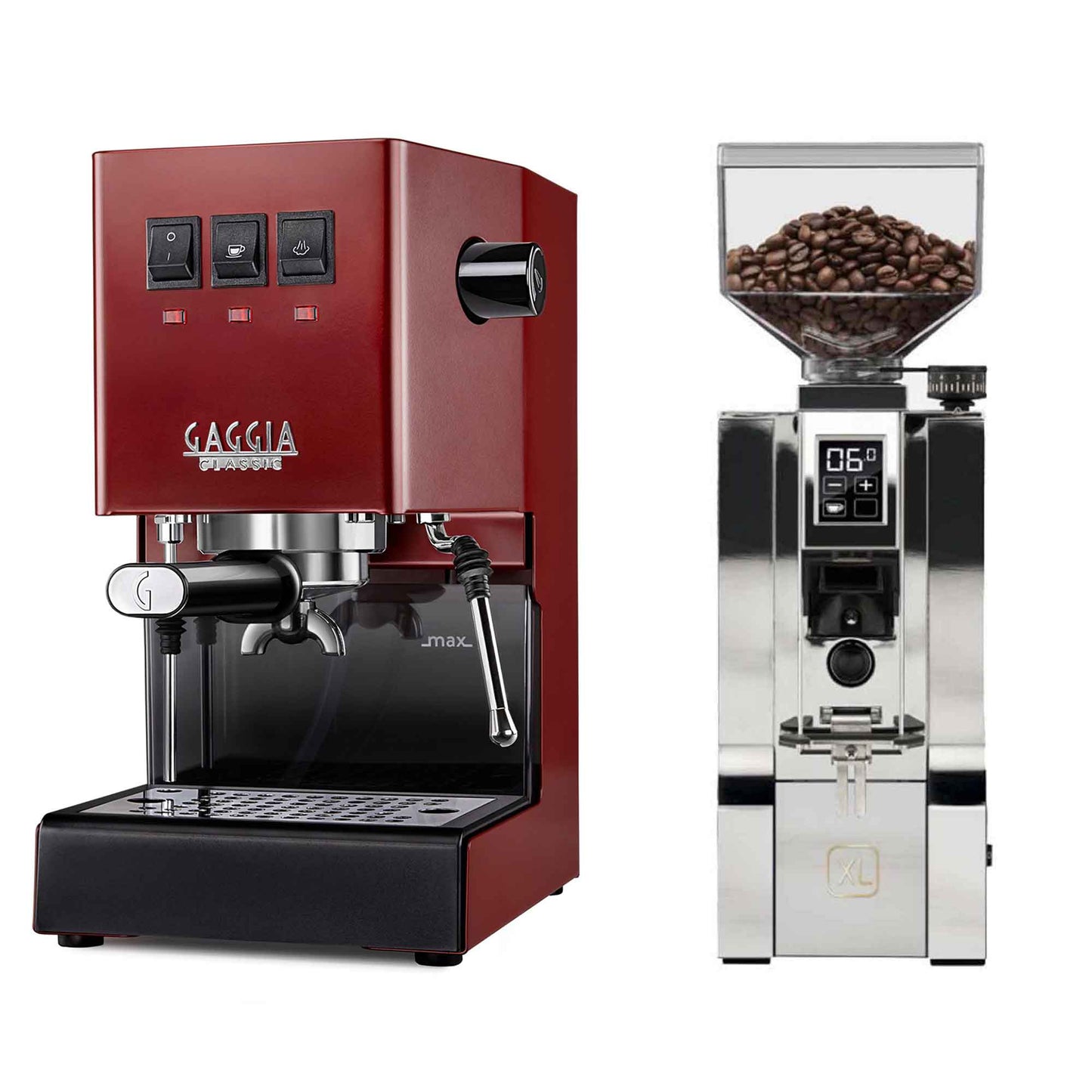 New - Gaggia Classic Evo Pro & Eureka Mignon XL Espresso Machine Package
