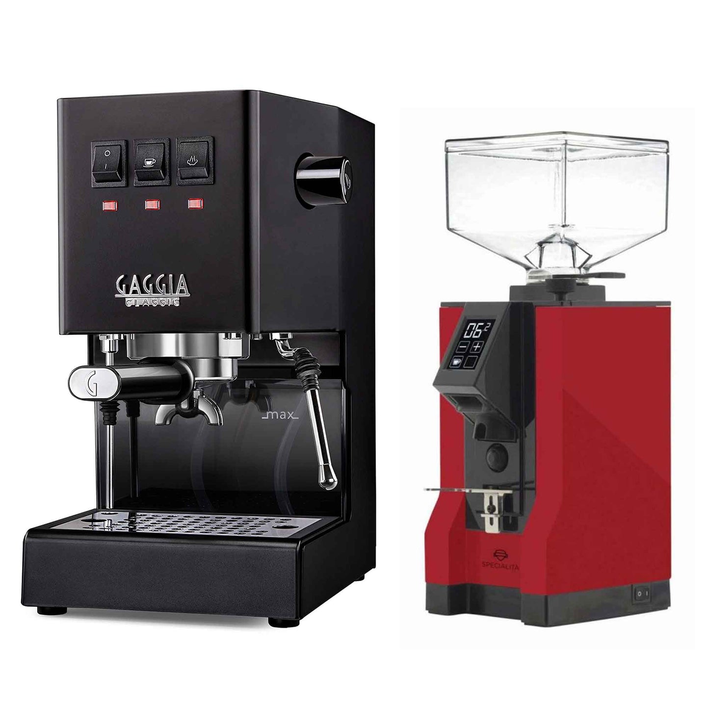 New - Gaggia Classic Evo Pro & Eureka Mignon Specialita Espresso Machine Package