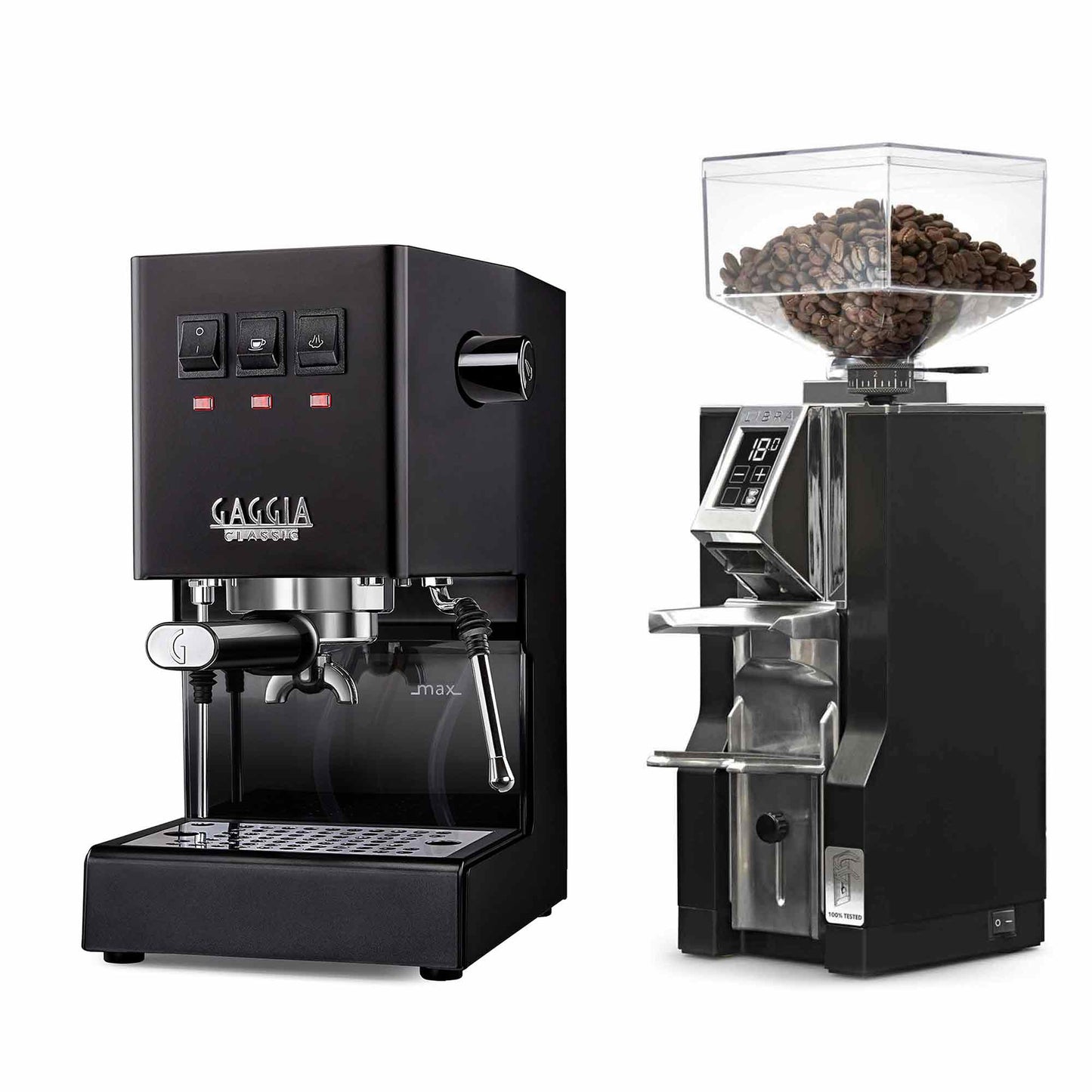 New - Gaggia Classic Evo Pro & Eureka Libra Espresso Machine Package