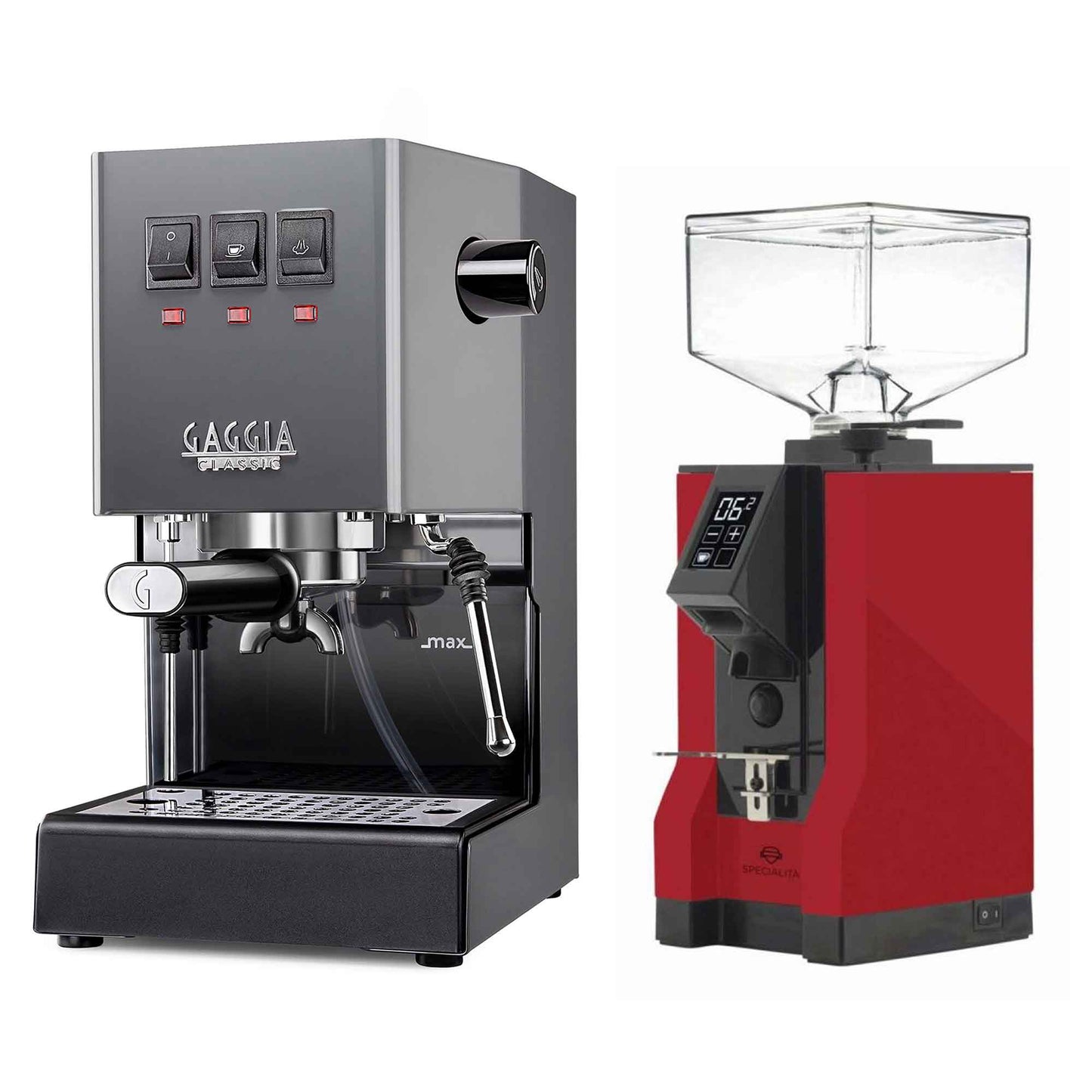 New - Gaggia Classic Evo Pro & Eureka Mignon Specialita Espresso Machine Package