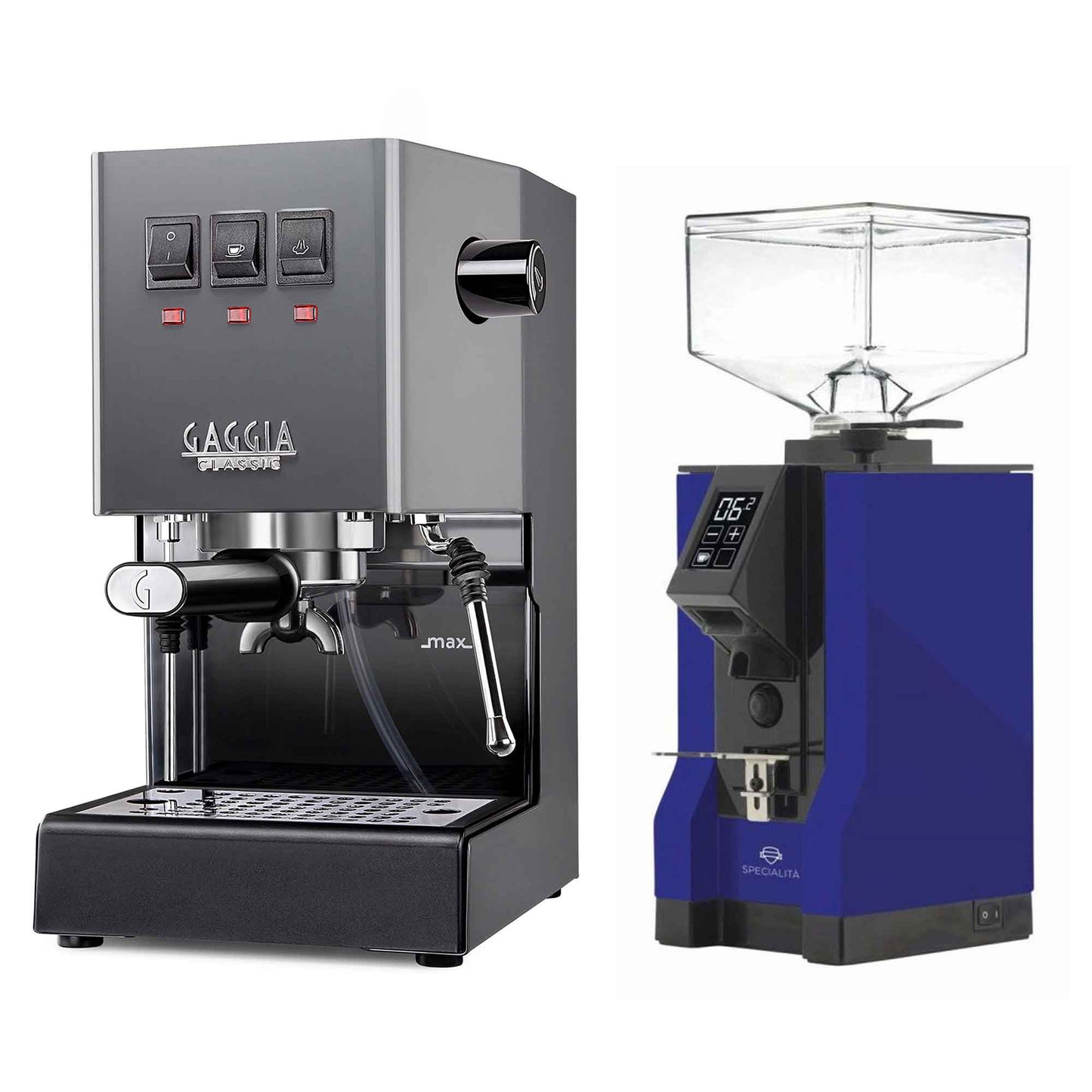 New - Gaggia Classic Evo Pro & Eureka Mignon Specialita Espresso Machine Package