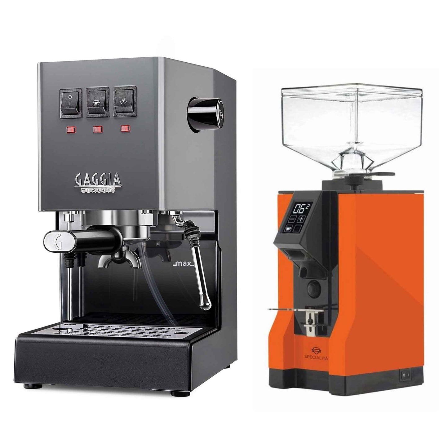 New - Gaggia Classic Evo Pro & Eureka Mignon Specialita Espresso Machine Package