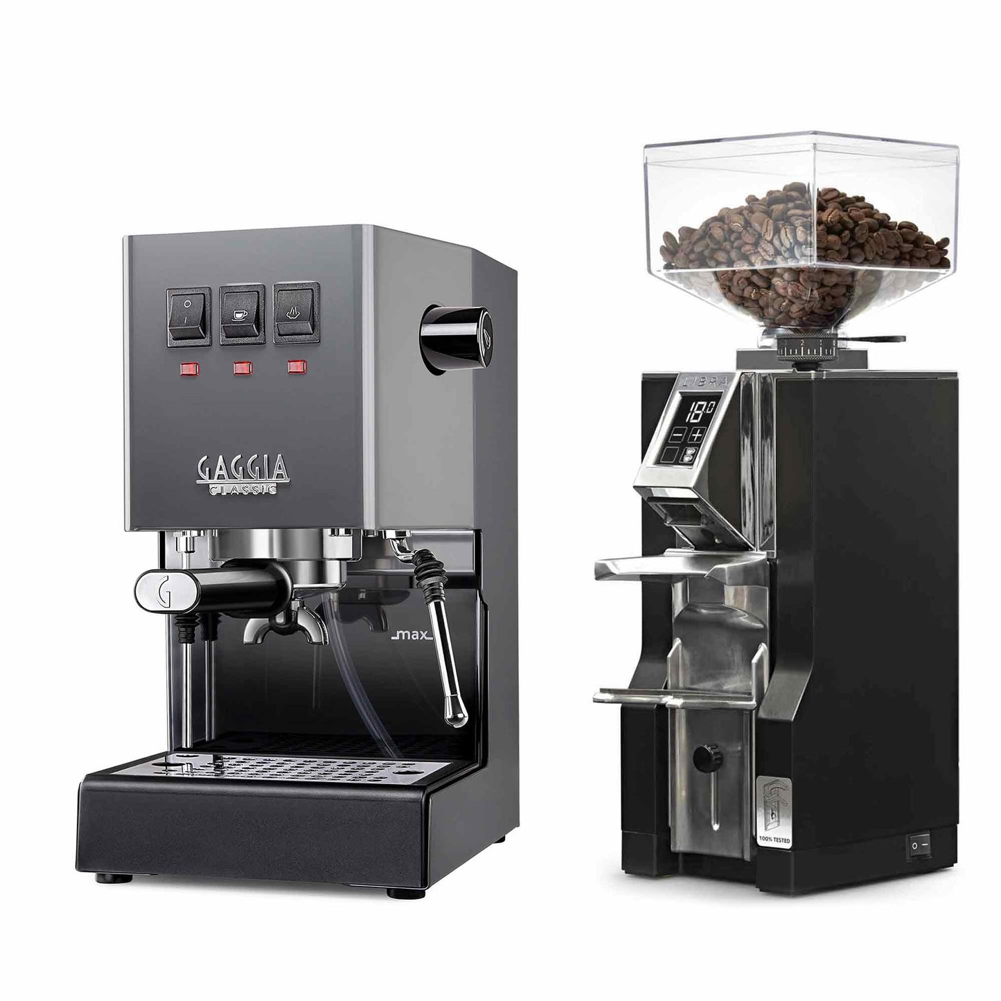 New - Gaggia Classic Evo Pro & Eureka Libra Espresso Machine Package