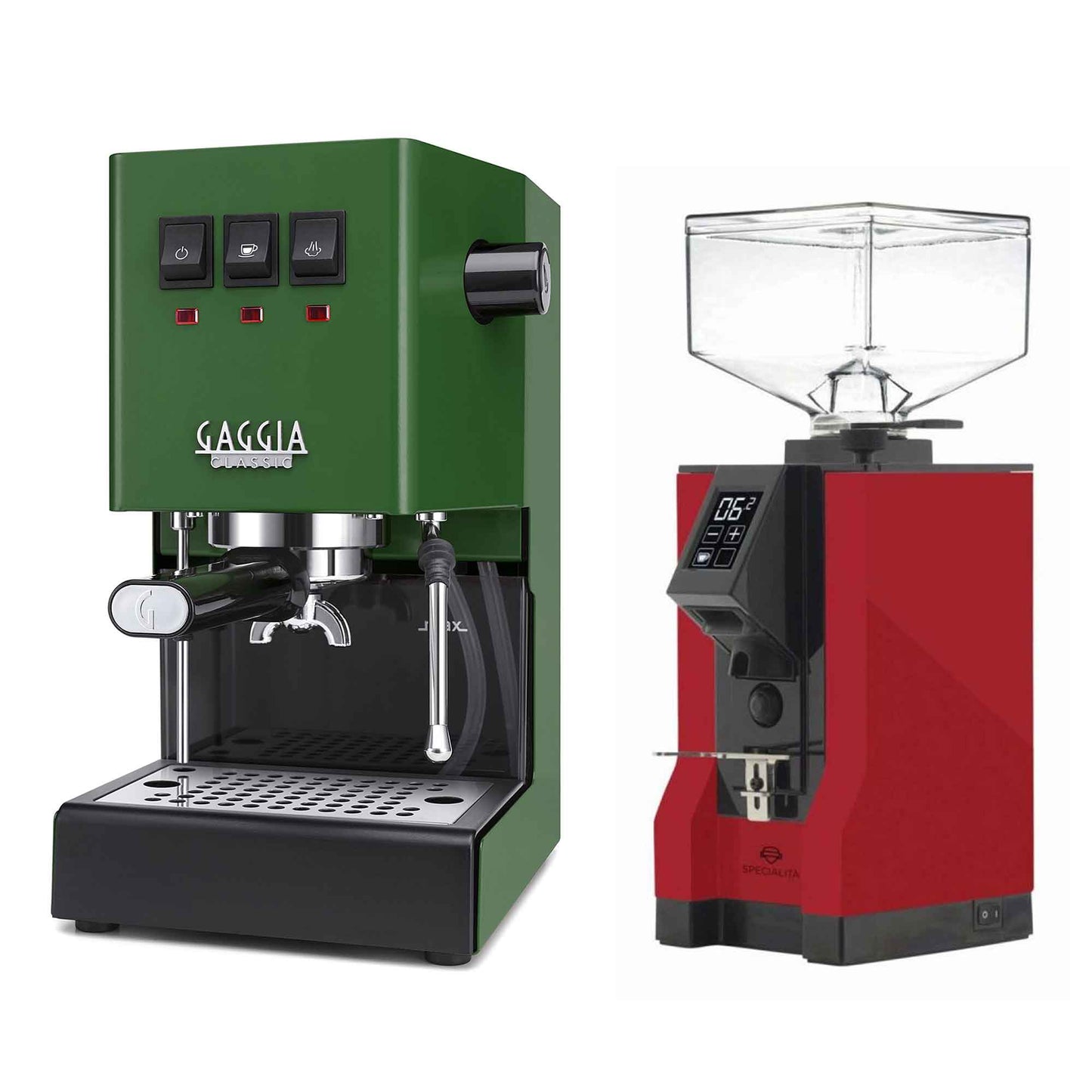 New - Gaggia Classic Evo Pro & Eureka Mignon Specialita Espresso Machine Package