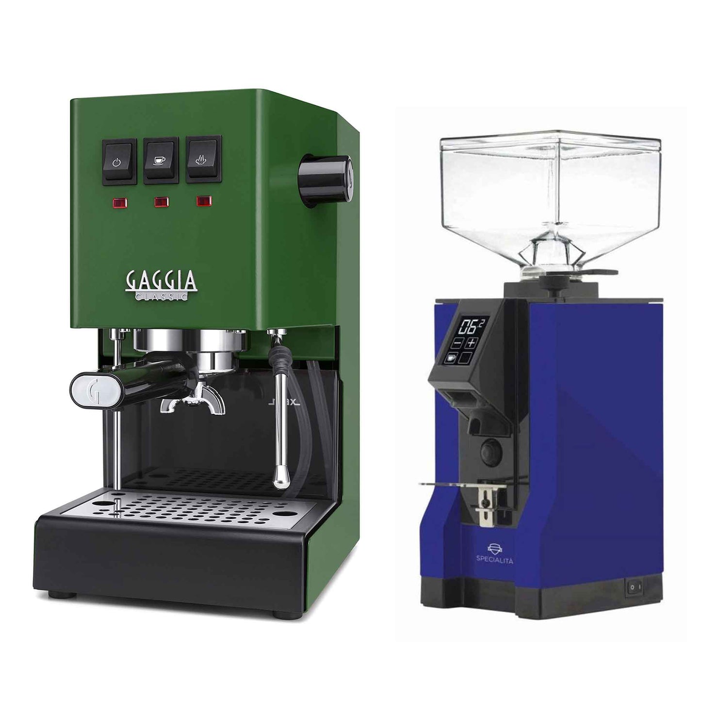 New - Gaggia Classic Evo Pro & Eureka Mignon Specialita Espresso Machine Package