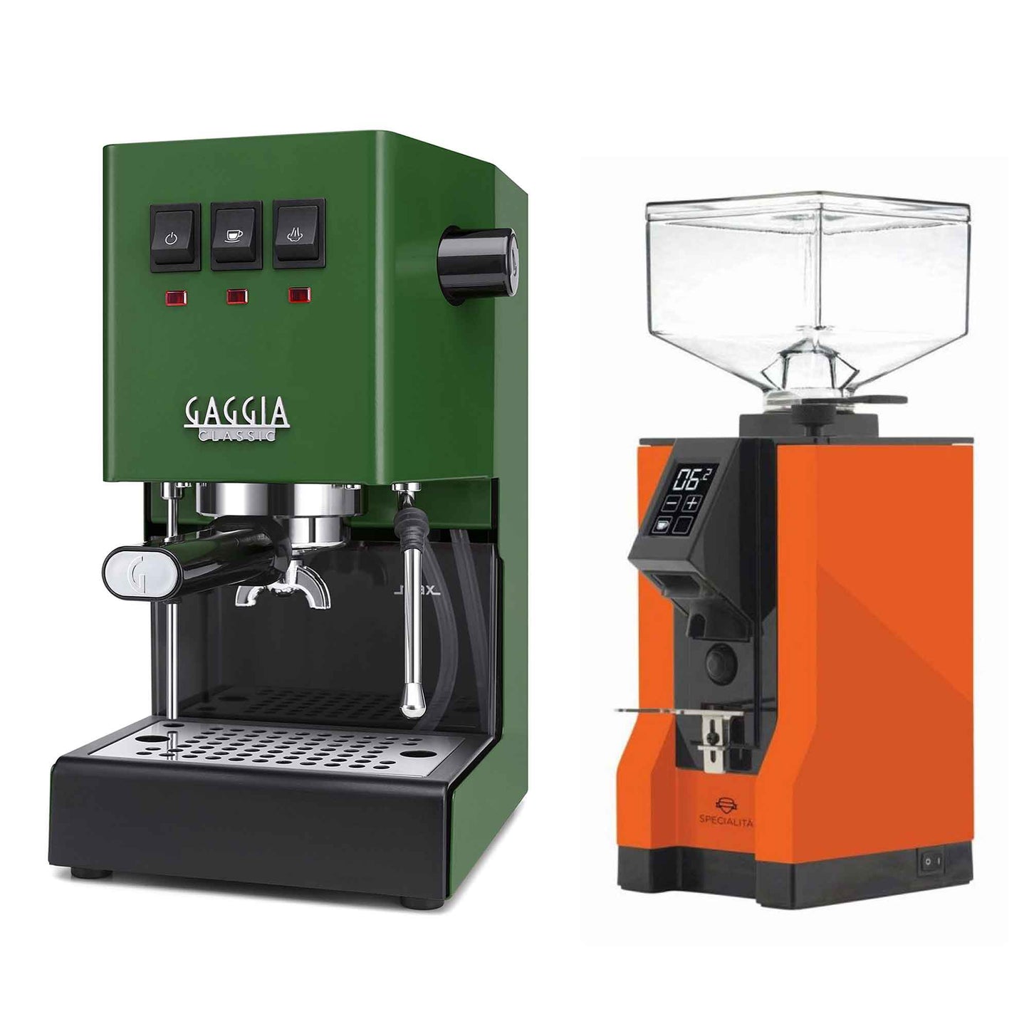 New - Gaggia Classic Evo Pro & Eureka Mignon Specialita Espresso Machine Package