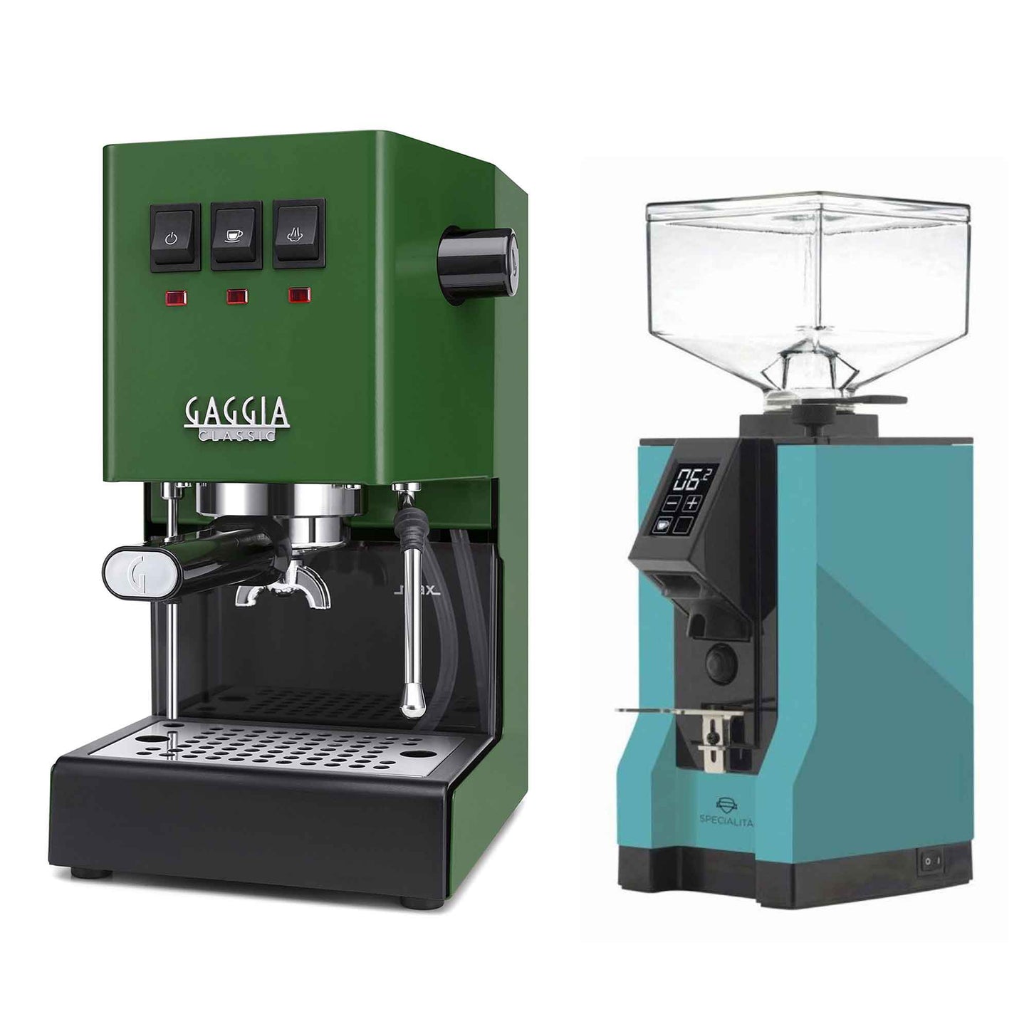 New - Gaggia Classic Evo Pro & Eureka Mignon Specialita Espresso Machine Package