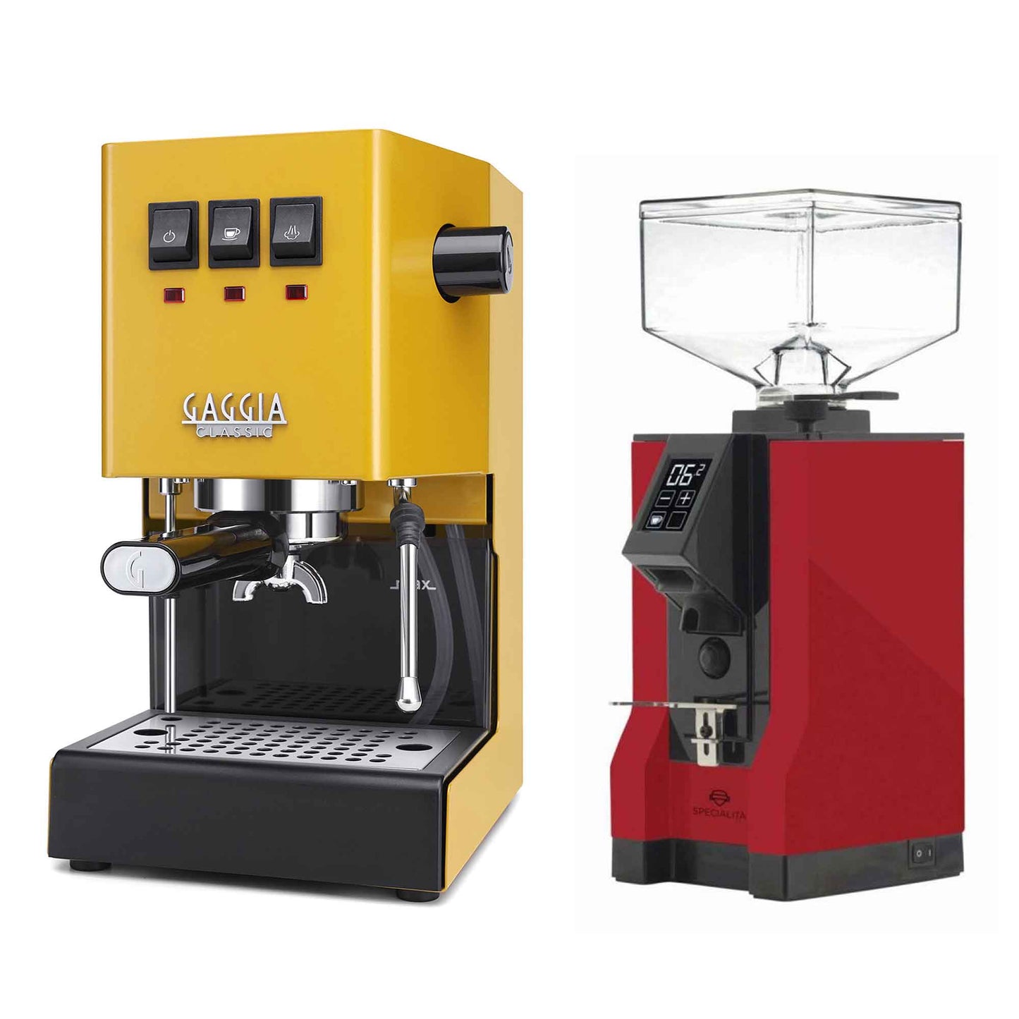 New - Gaggia Classic Evo Pro & Eureka Mignon Specialita Espresso Machine Package
