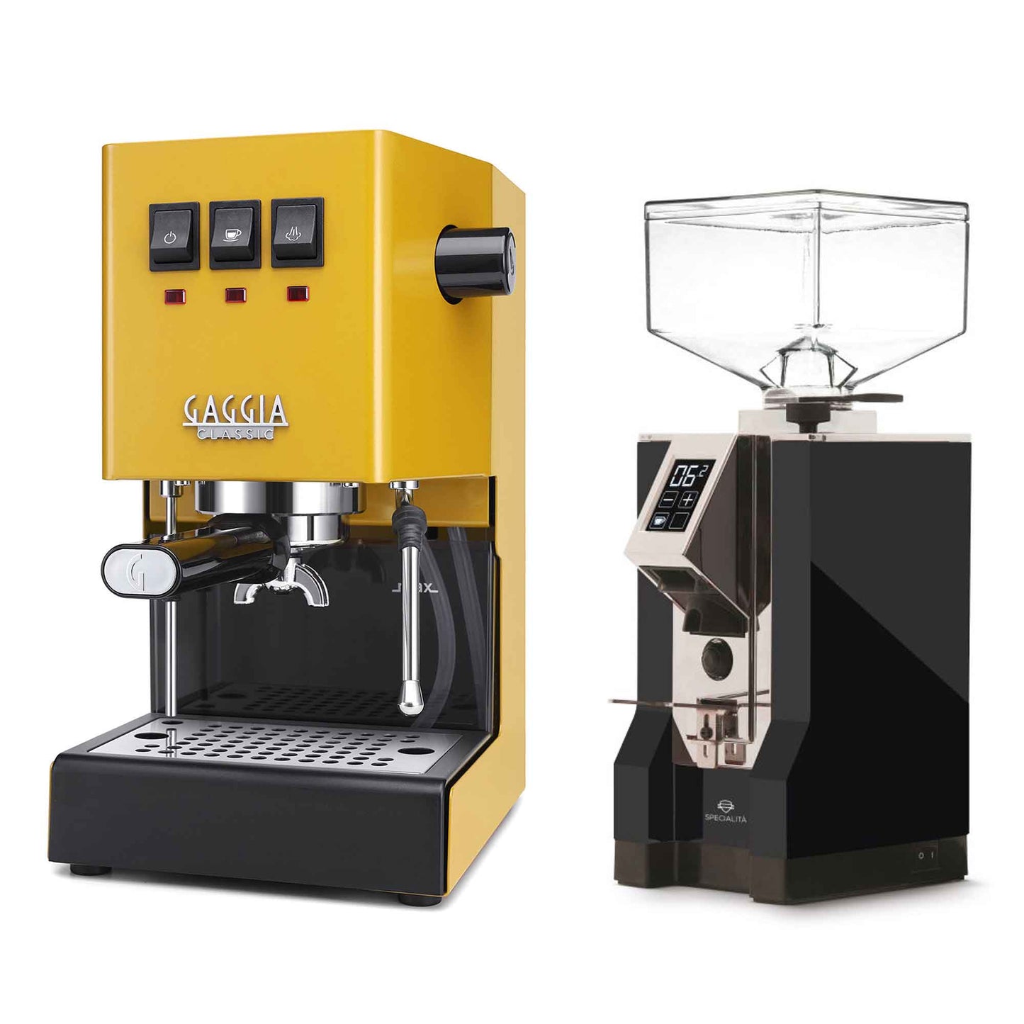 New - Gaggia Classic Evo Pro & Eureka Mignon Specialita Espresso Machine Package