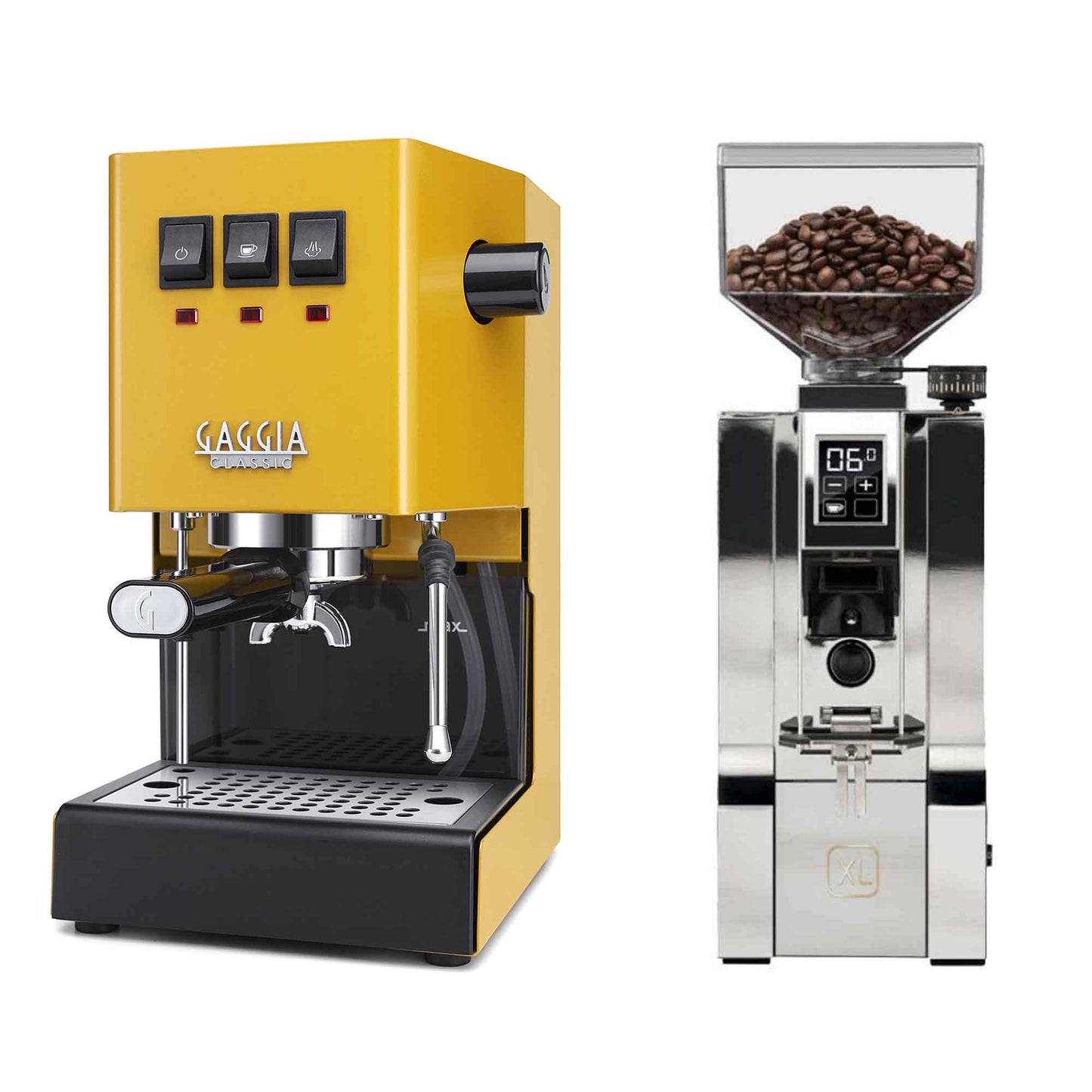 New - Gaggia Classic Evo Pro & Eureka Mignon XL Espresso Machine Package