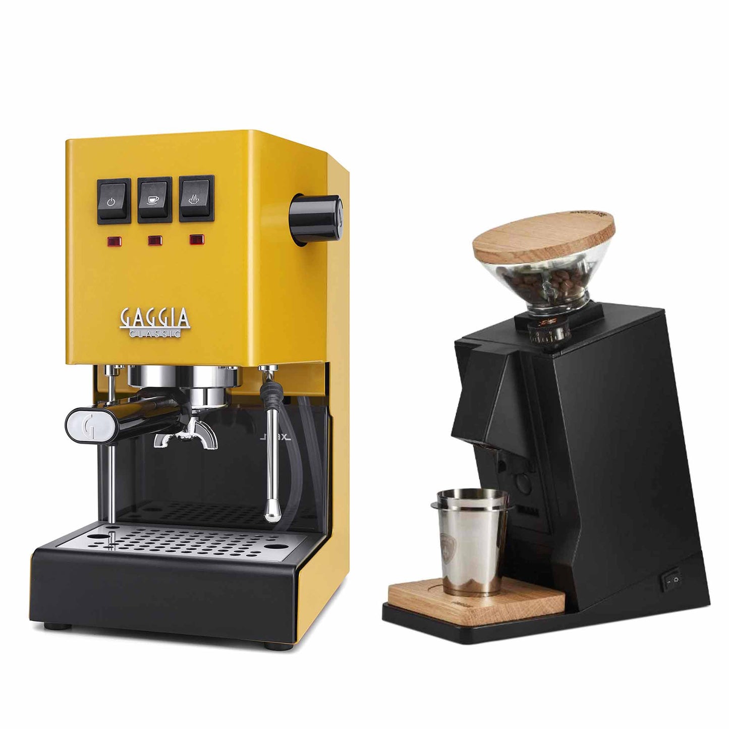 New - Gaggia Classic Evo Pro & Eureka Oro Single Dose Espresso Machine Package