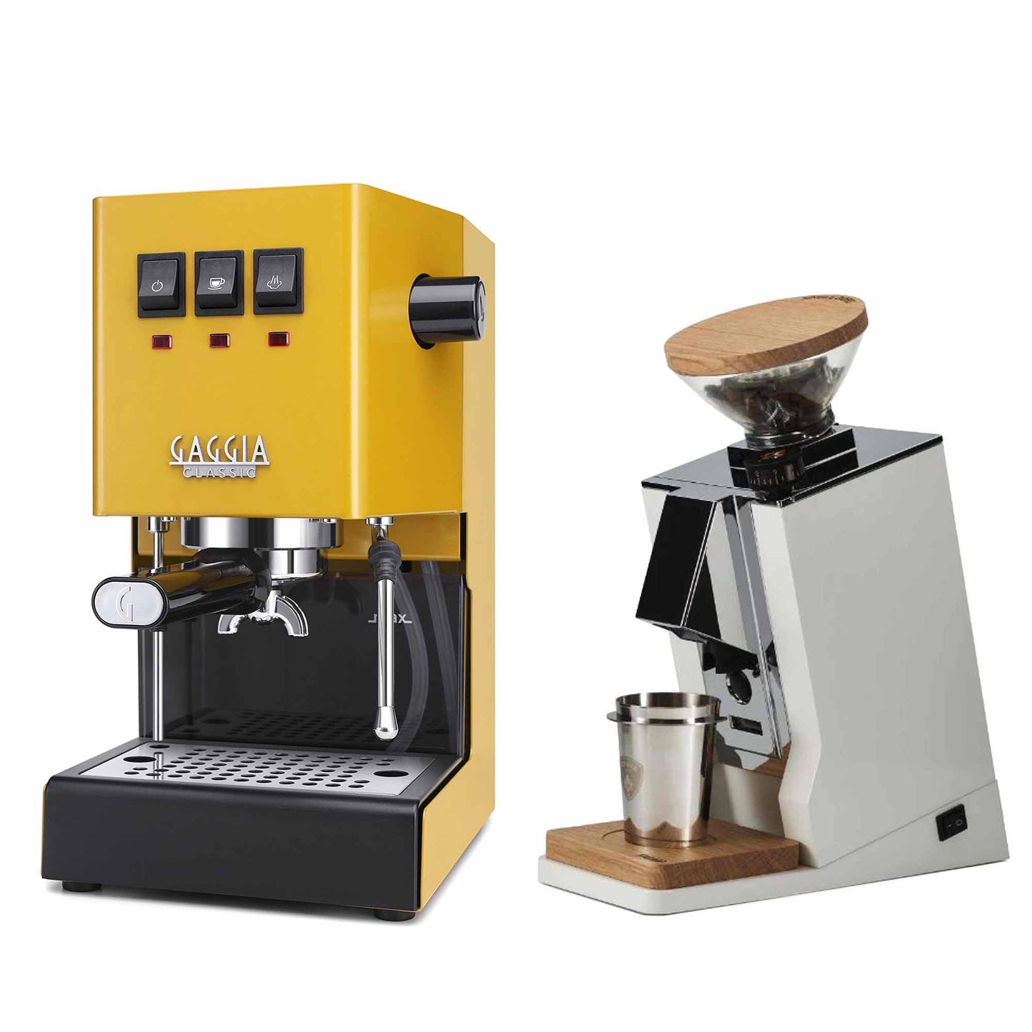 New - Gaggia Classic Evo Pro & Eureka Oro Single Dose Espresso Machine Package