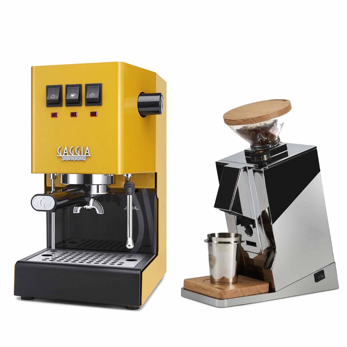 New - Gaggia Classic Evo Pro & Eureka Oro Single Dose Espresso Machine Package