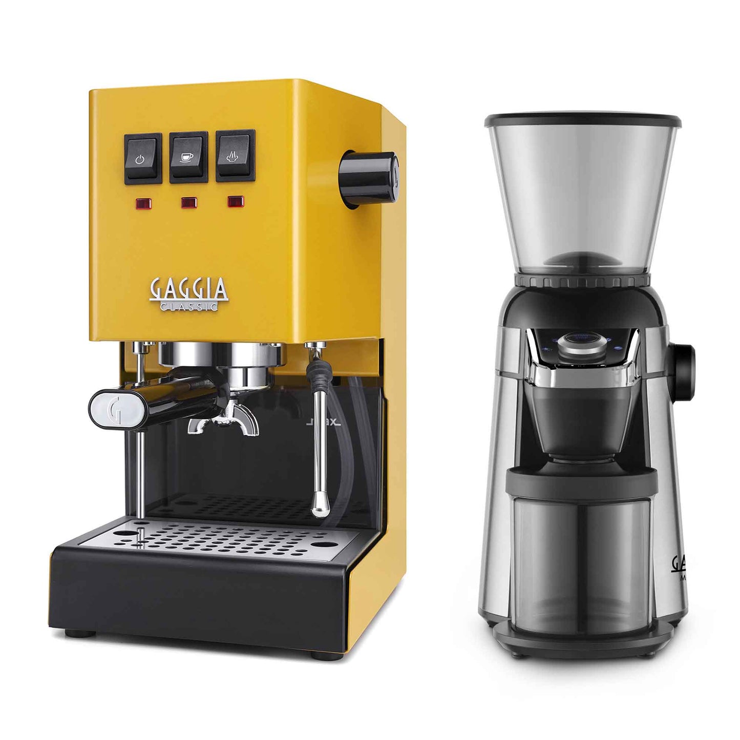 New - Gaggia Classic Evo Pro & MD15 Grinder Espresso Machine Package