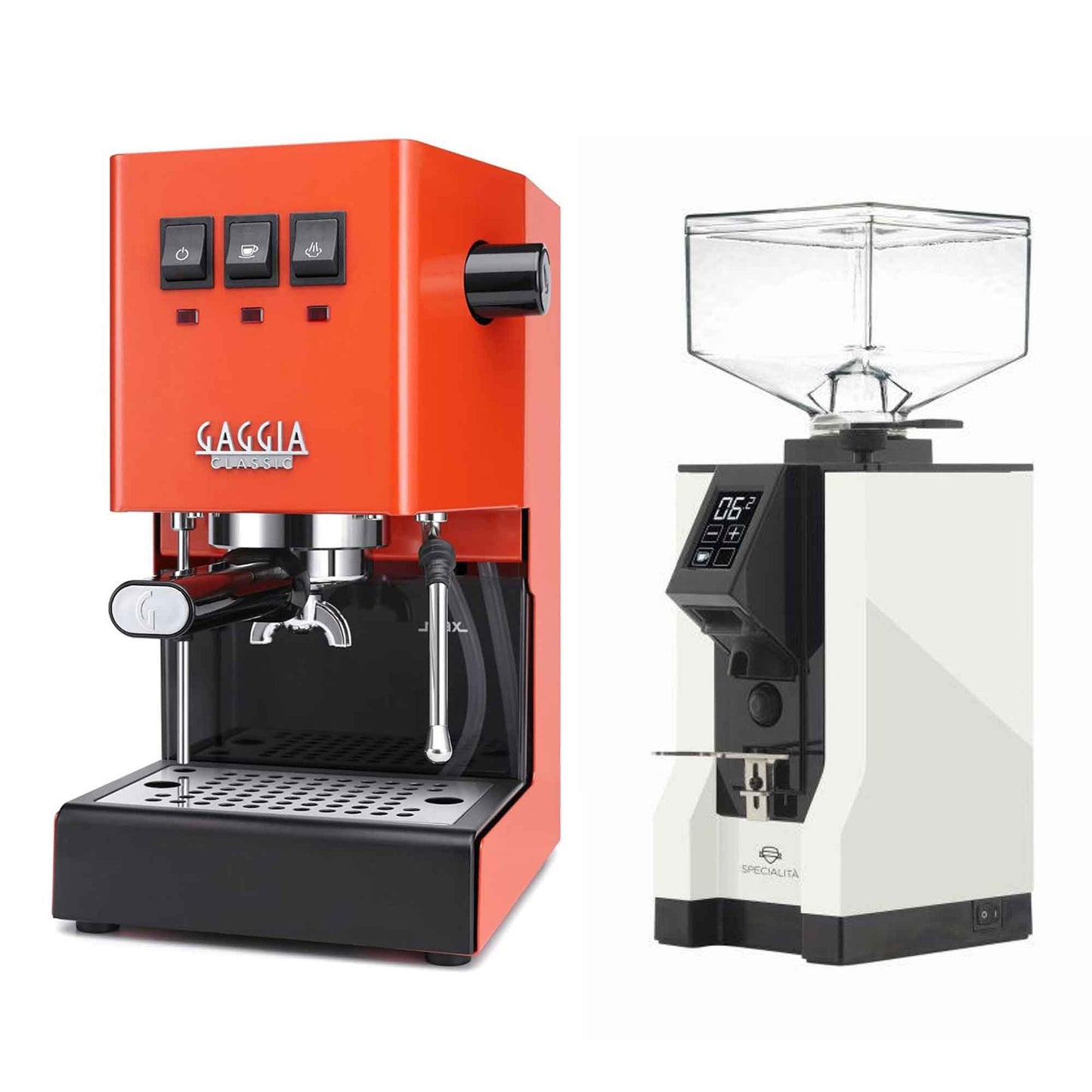 New - Gaggia Classic Evo Pro & Eureka Mignon Specialita Espresso Machine Package