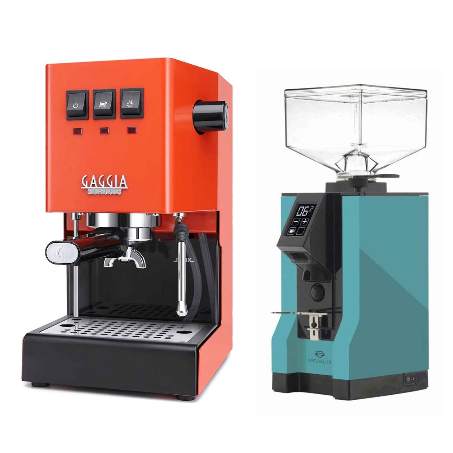 New - Gaggia Classic Evo Pro & Eureka Mignon Specialita Espresso Machine Package