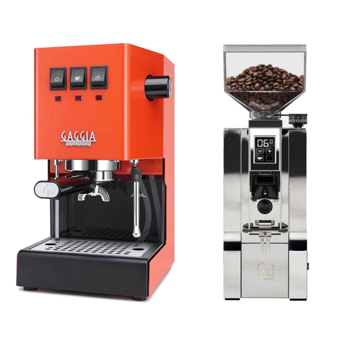 New - Gaggia Classic Evo Pro & Eureka Mignon XL Espresso Machine Package