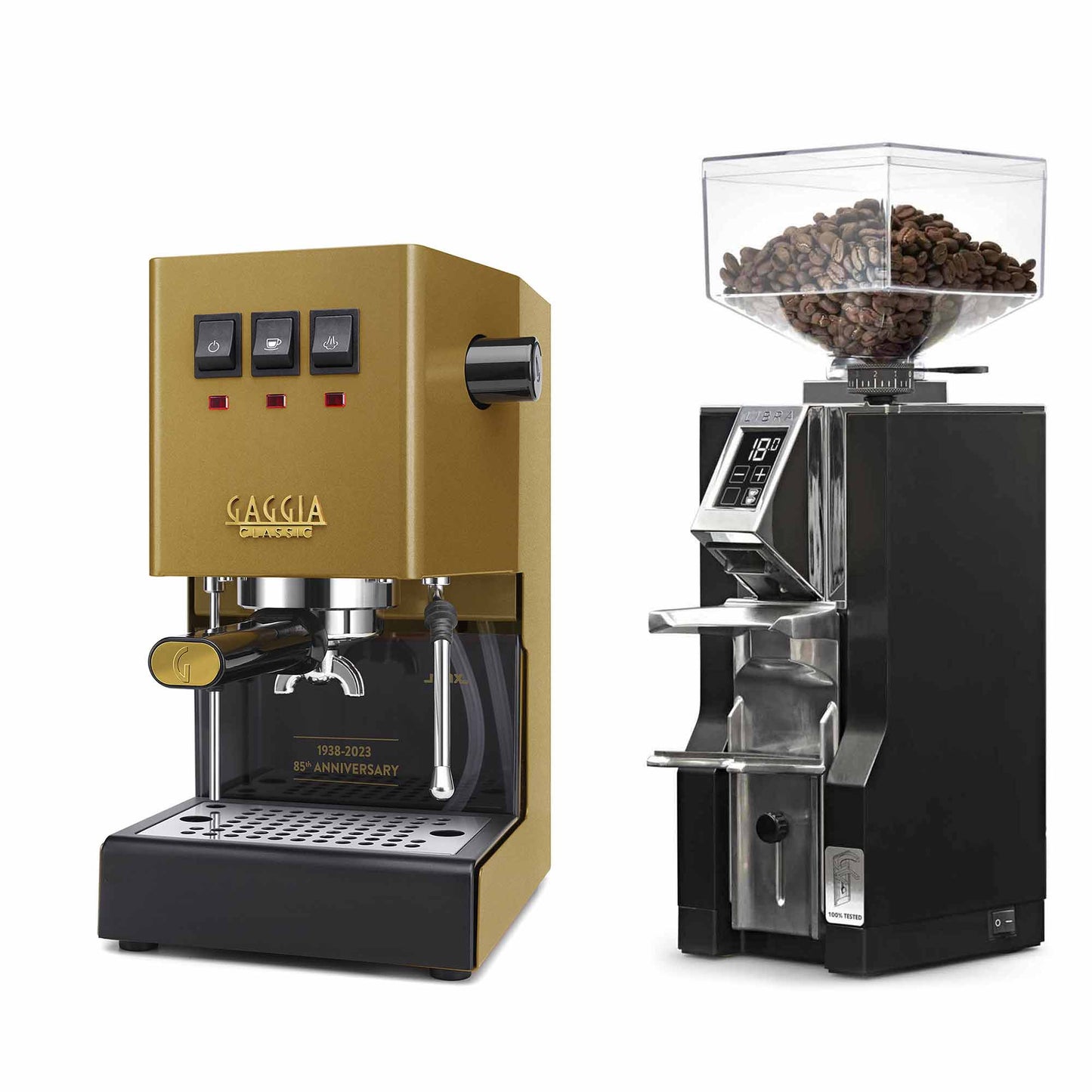 New - Gaggia Classic Evo Pro & Eureka Libra Espresso Machine Package