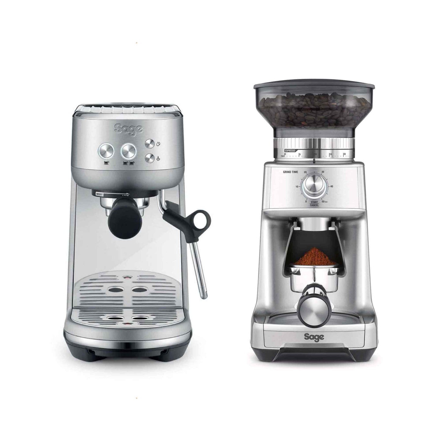 Sage The Bambino + The Dose Control Pro Espresso Machine Package